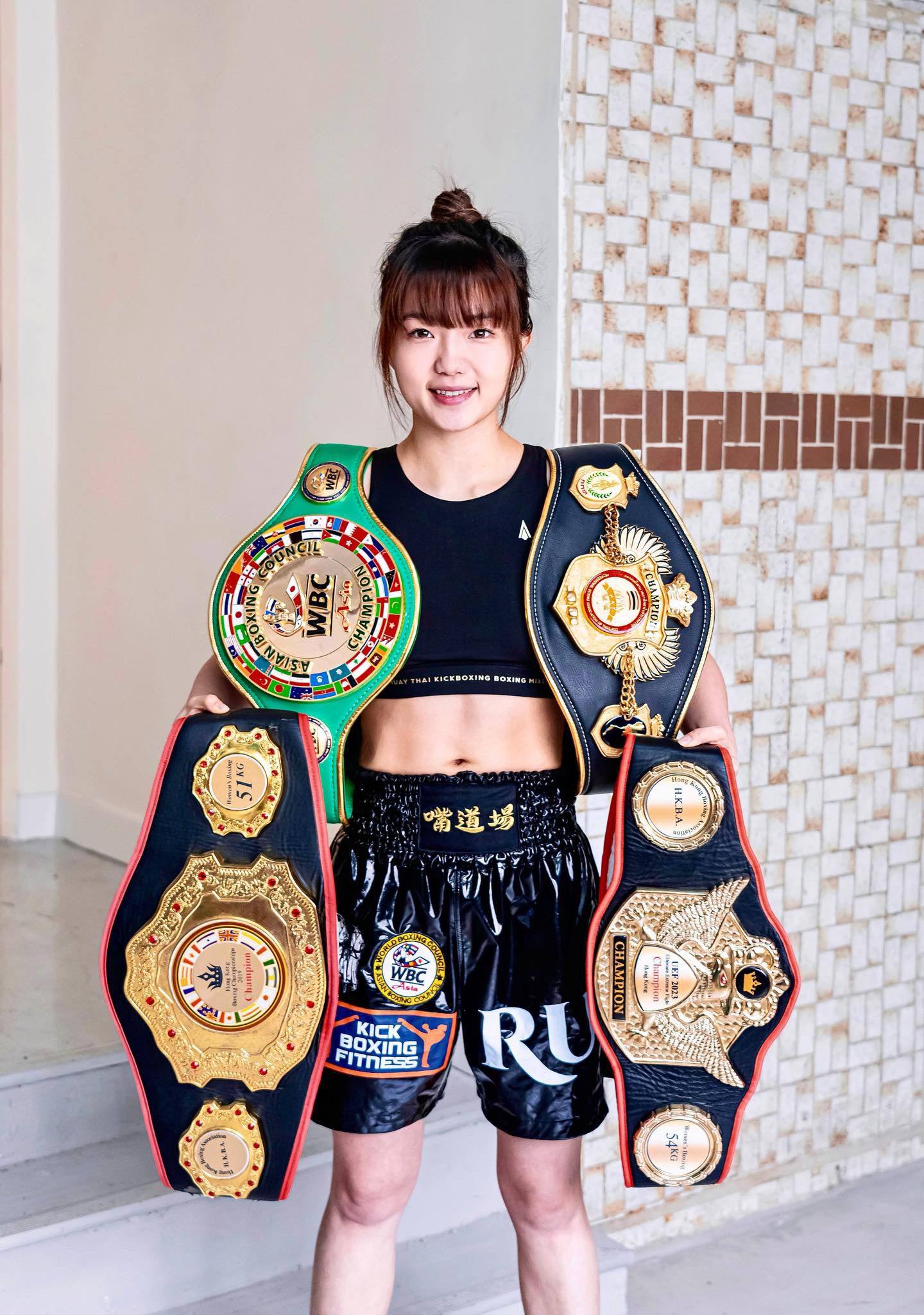 Ruru Yang successfully defended her WBC Asia super flyweight crown in Bangkok last August. Photo: Handout