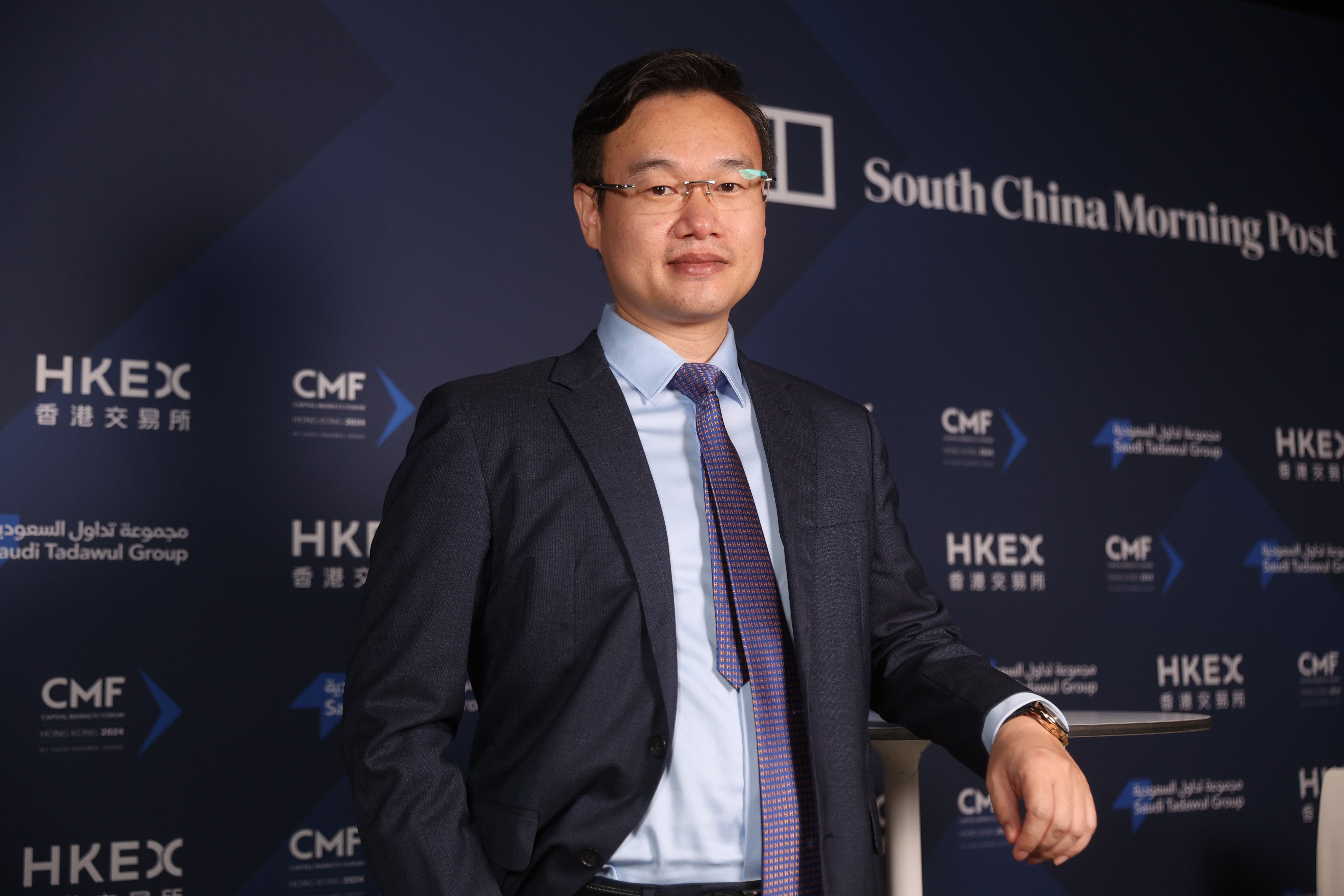 Zhen Wei, managing director and global head of China research at MSCI, attends the Capital Markets Forum at Hong Kong Exchanges and Clearing in Central on May 9, 2024. Photo: Edmond So
