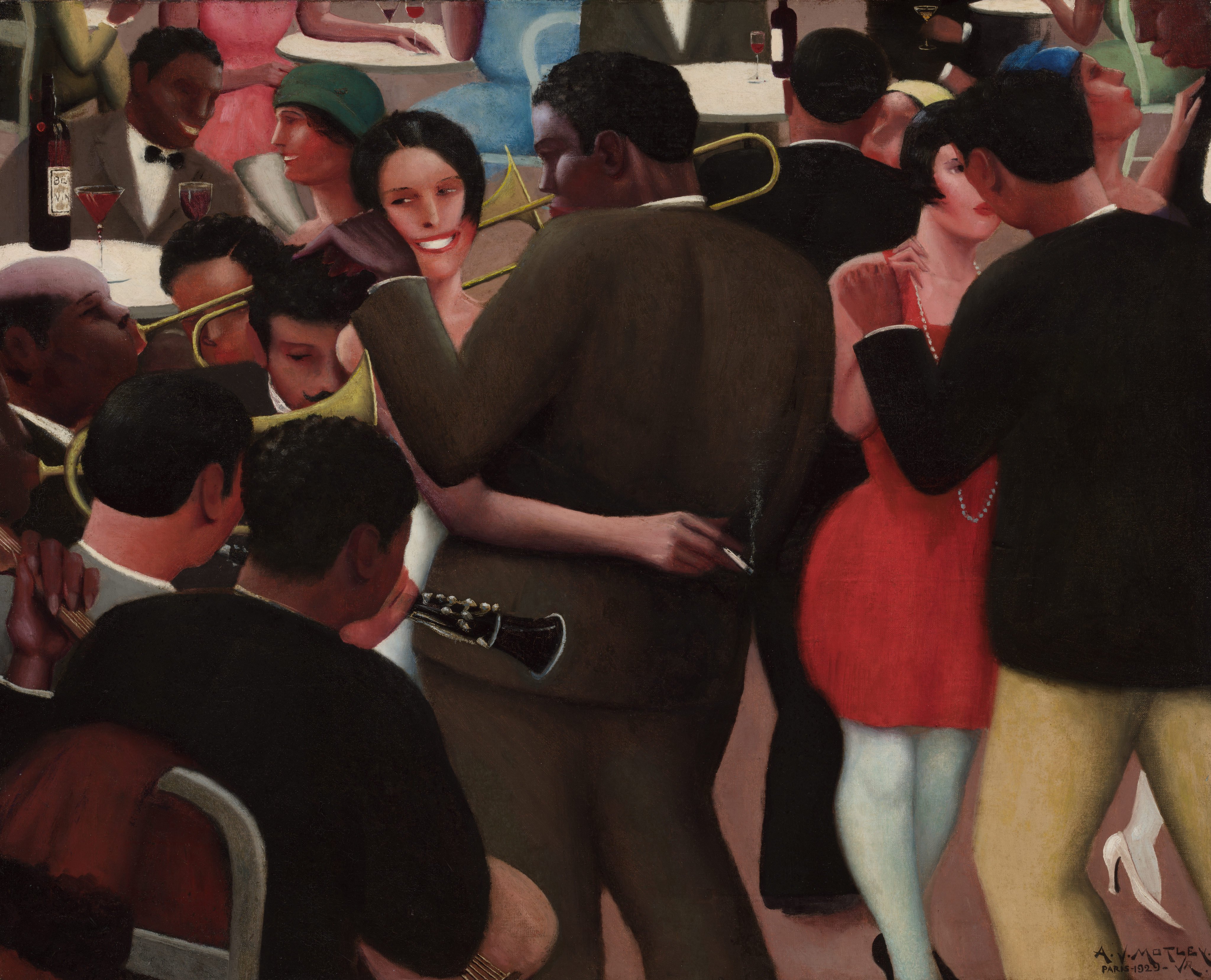 The New York Met’s Harlem Renaissance exhibition features 160 artworks by black artists showing the realities of daily life between the 1920s and the 1940s. Above: detail from Blues (1929), Archibald J. Motley Jnr. Photo: courtesy of The Met