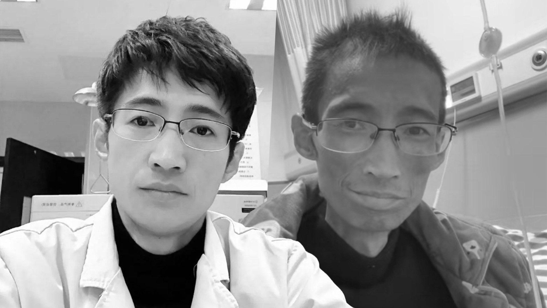 A resilient Chinese doctor who passed away recently battled cancer for four years without ever thought of giving up, inspiring many with his story. Photo: SCMP composite/Douyin