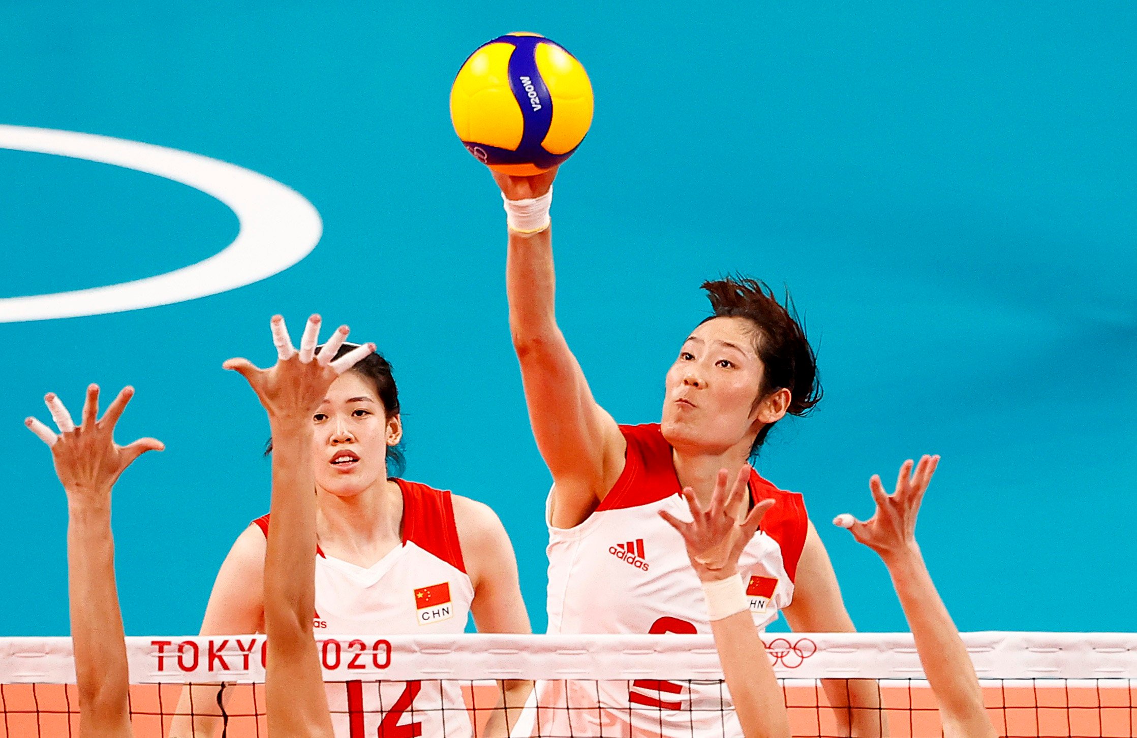 Adidas volleyball china international best sale