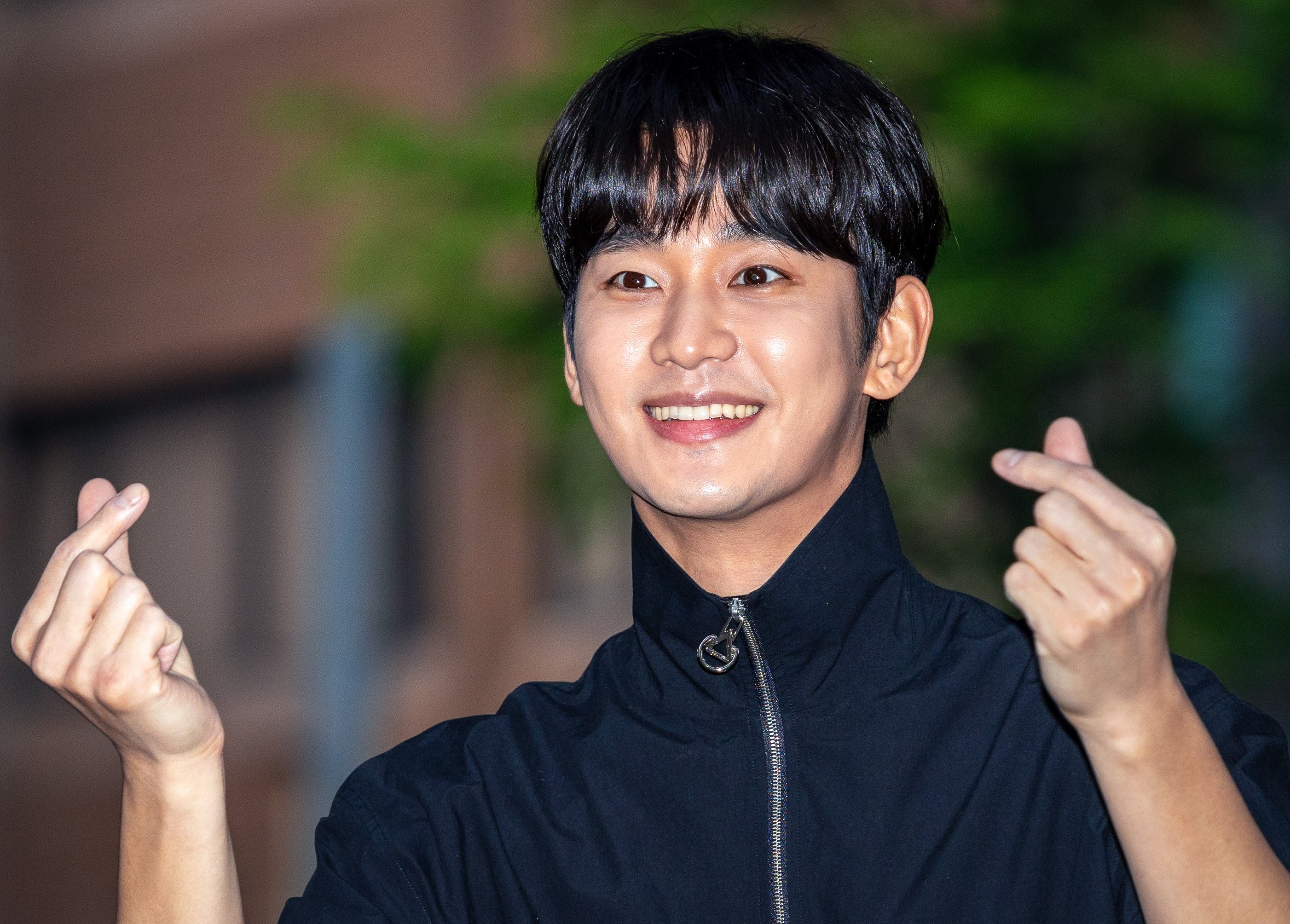 Kim Soo-hyun attends the closing party for Korean drama “Queen of Tears” in Seoul last month. Photo: ImaZins via Getty Images