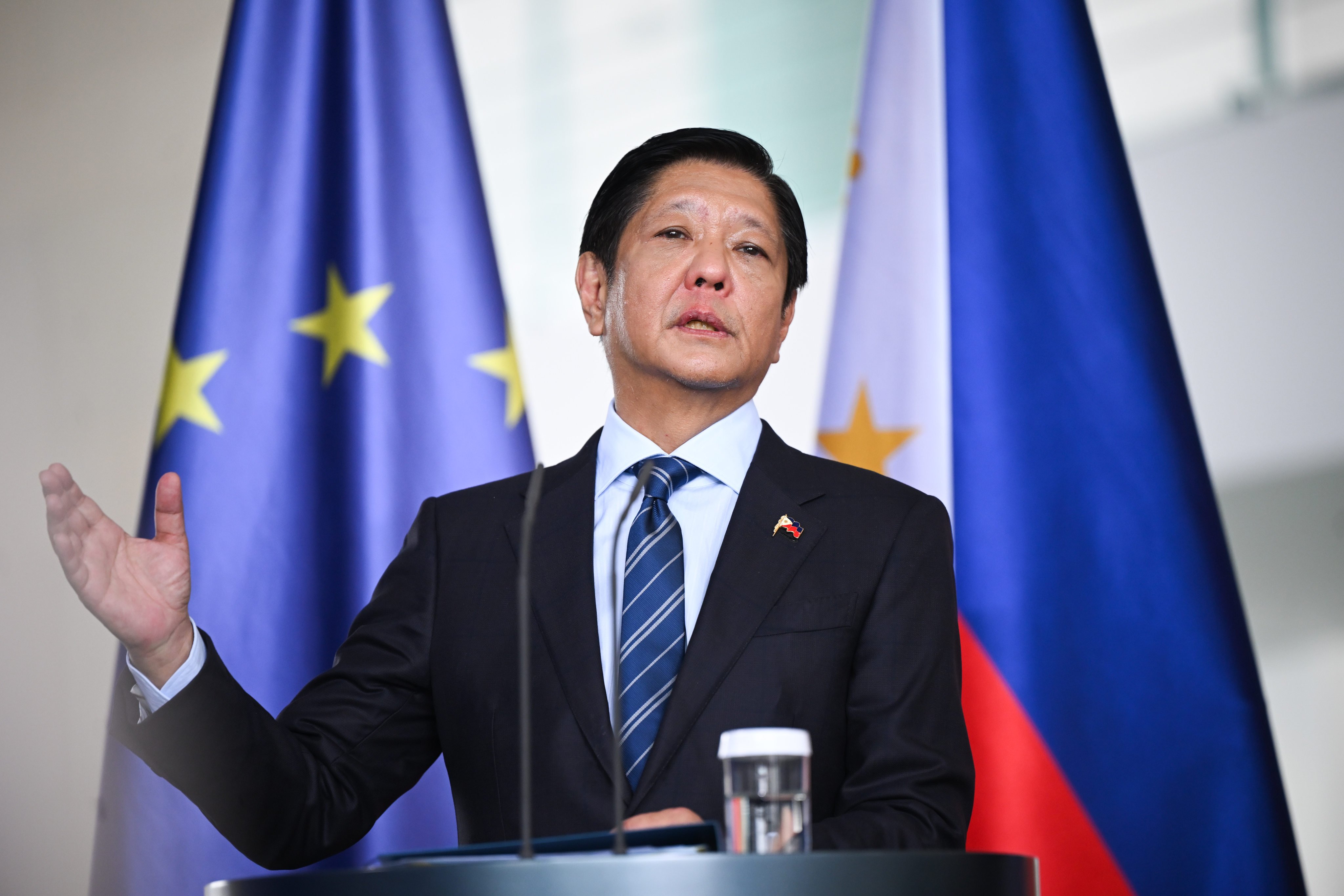 President Ferdinand Marcos Jnr said last month that the Philippines would not recognise an International Criminal Court warrant for Rodrigo Duterte’s arrest. Photo: dpa