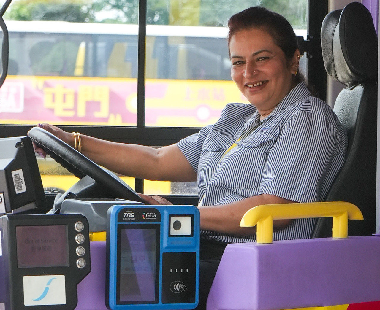 Farzana, 46, is part of growing number of women from ethnic minority groups joining Citybus, which is pushing for greater diversity in its hiring. Photo: Handout