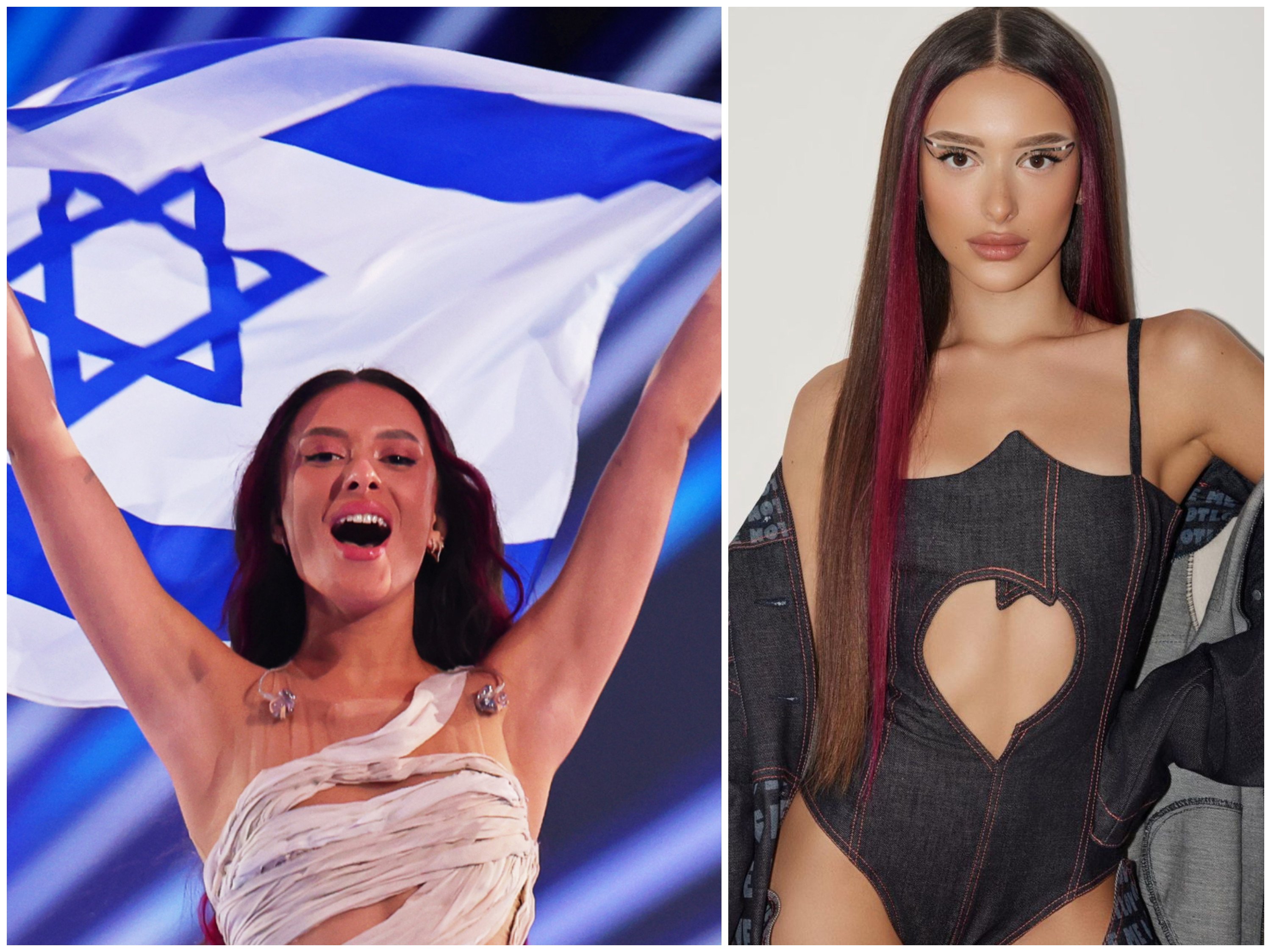Eden Golan placed fifth at the Eurovision Song Contest, despite being booed during her performance. Photos: DPA, @golaneden/Instagram