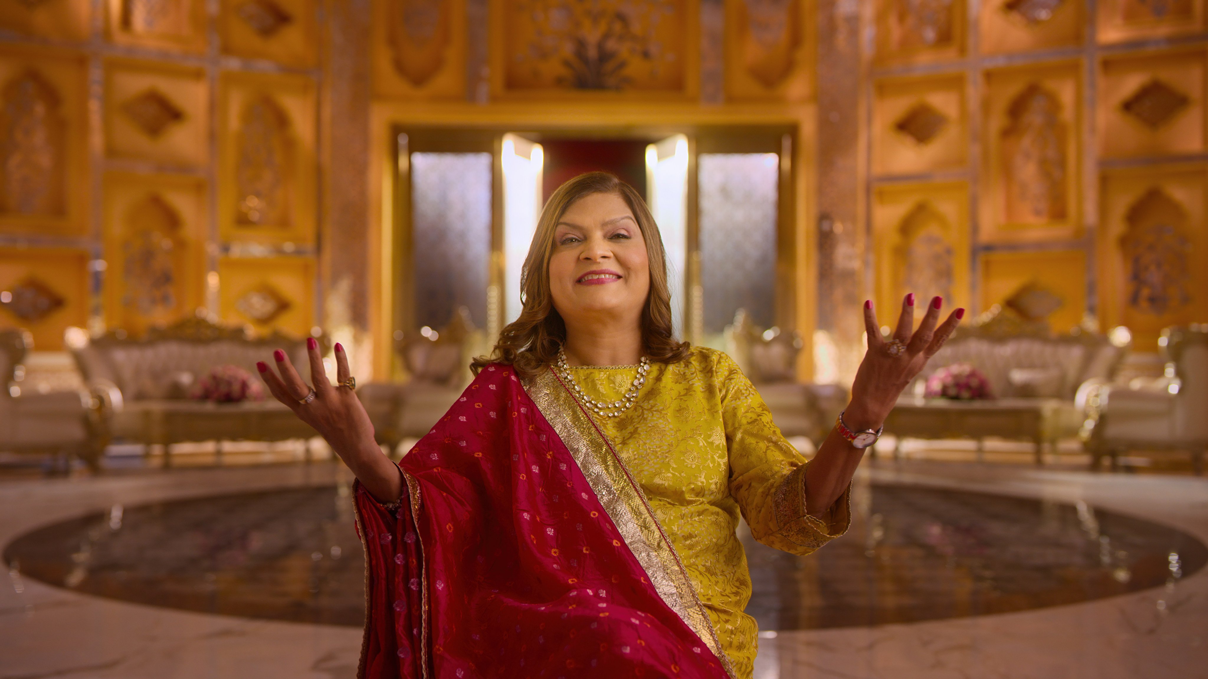 Sima Taparia is the star of Netflix’s Indian Matchmaking. Photo: Netflix