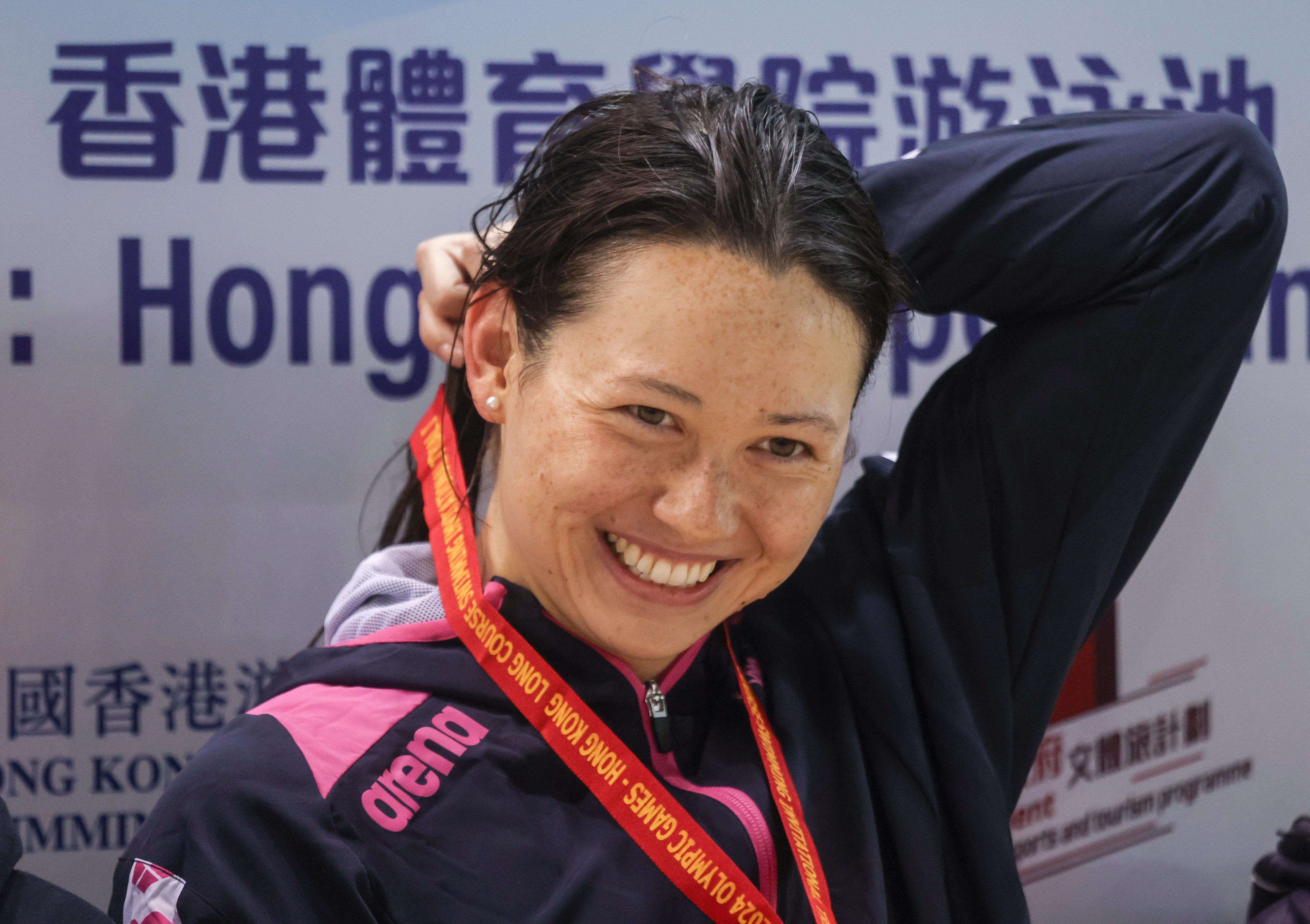 Siobhan Haughey broke the Hong Kong 800m long-course record on Saturday having never swum the event before. Photo: Jonathan Wong