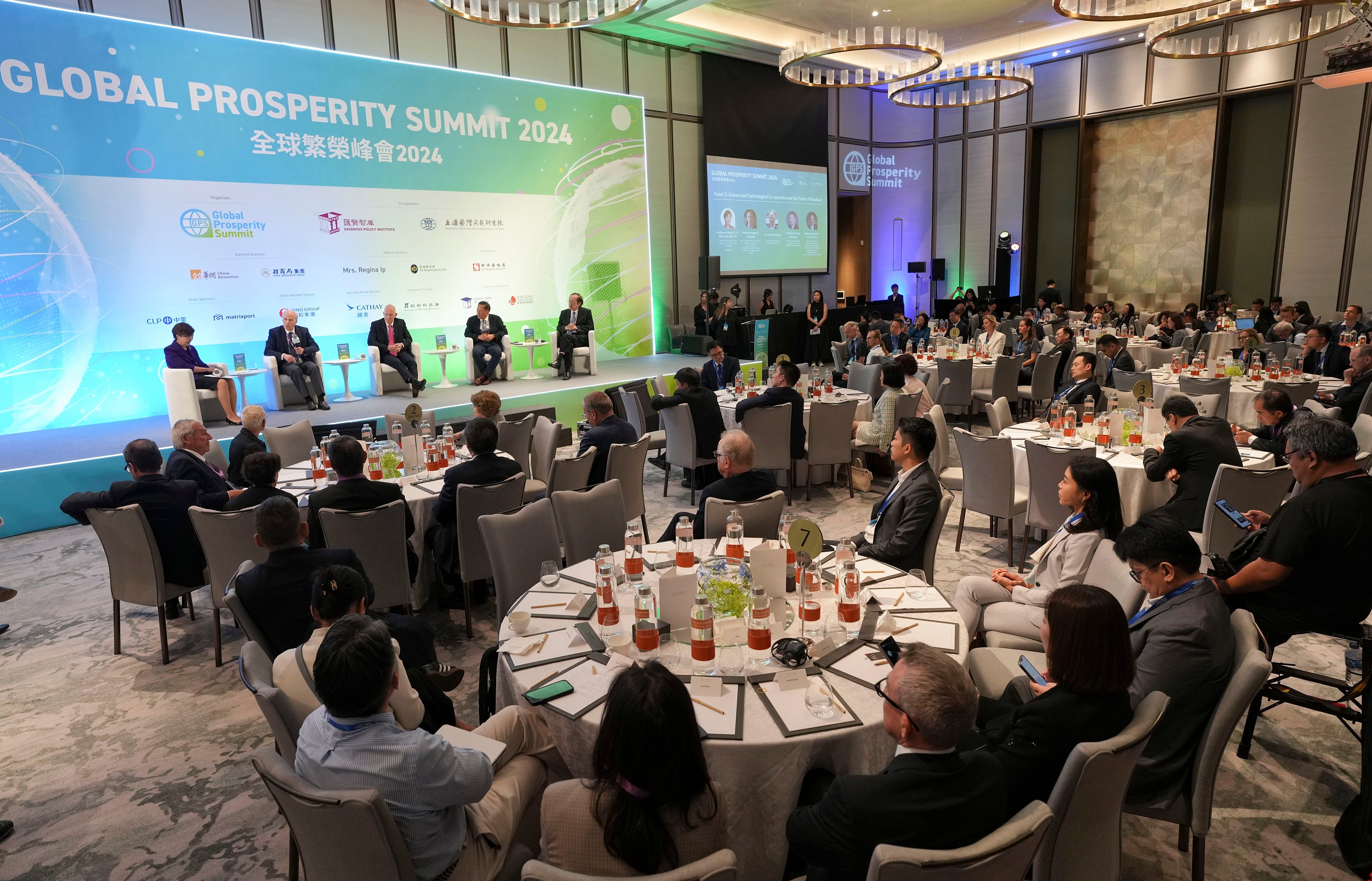 The themes of the Global Prosperity Summit include globalisation, cooperation in science and technology and climate change, among others. Photos: Elson Li