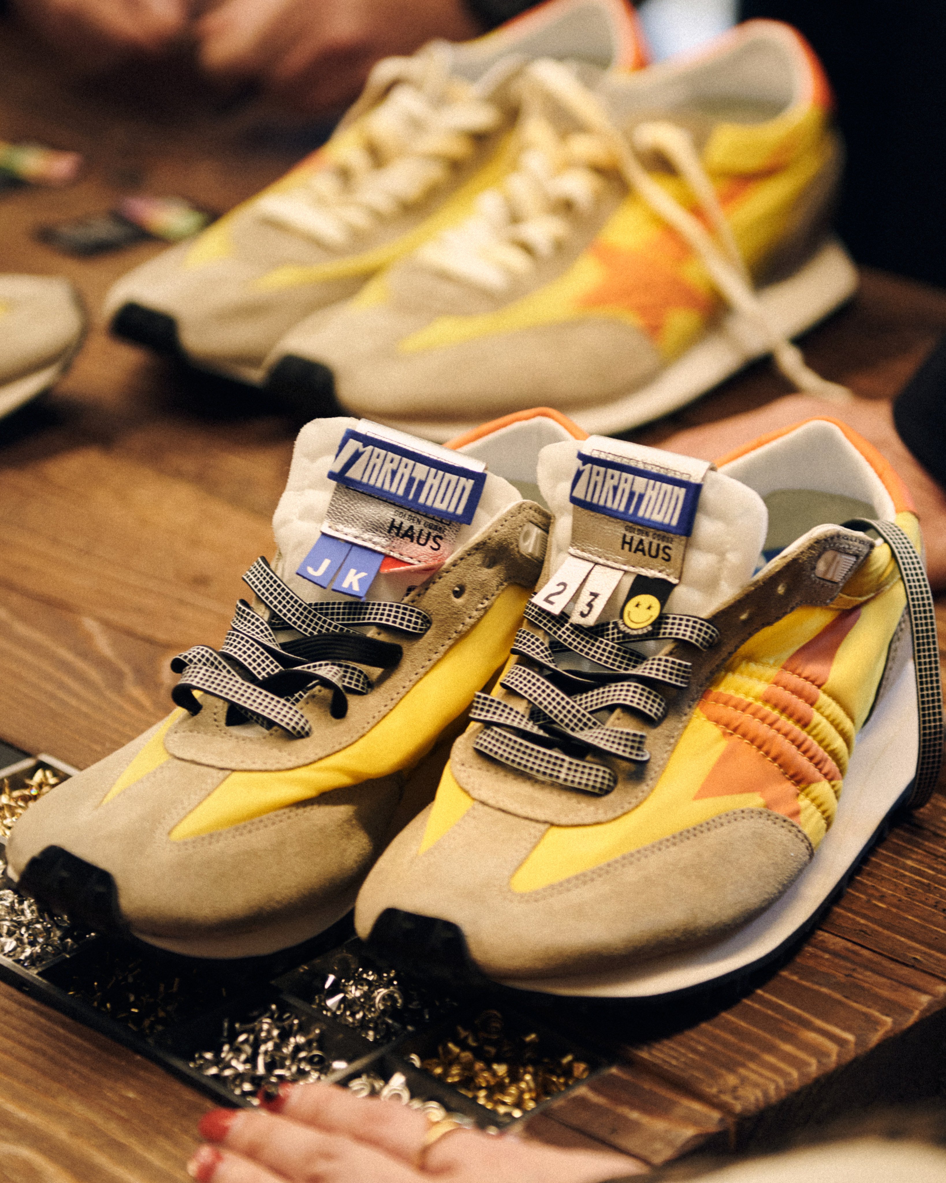 Golden Goose is known for its sneakers ... and the fashion brand recently unveiled its impressive Haus of Dreamers space. Photo: Handout