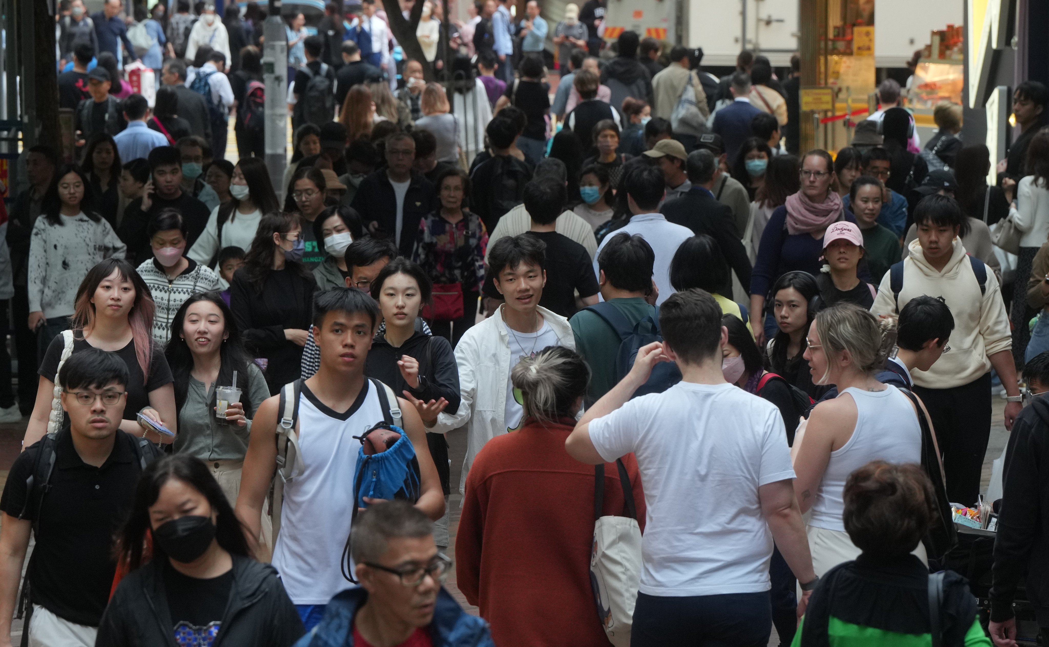 Around six out of 10 Gen Z and millennials had reported feeling anxious or worried about climate change within the previous month. Photo: Sam Tsang