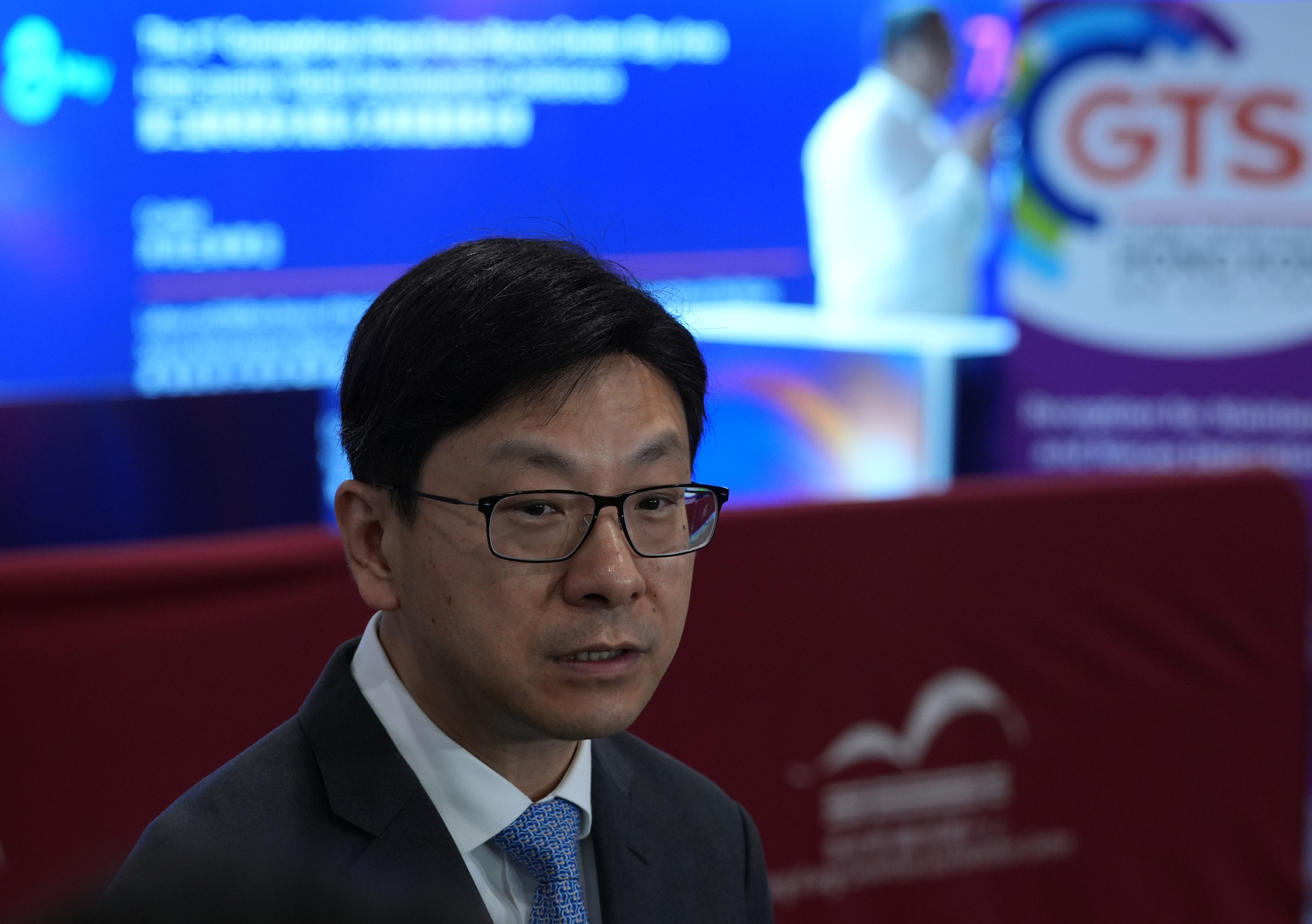 Secretary for Labour and Welfare Chris Sun Yuk-han has sought to calm fears of professional autonomy being eroded by shake-ups to the board overseeing social workers in Hong Kong. Photo: Eugene Lee