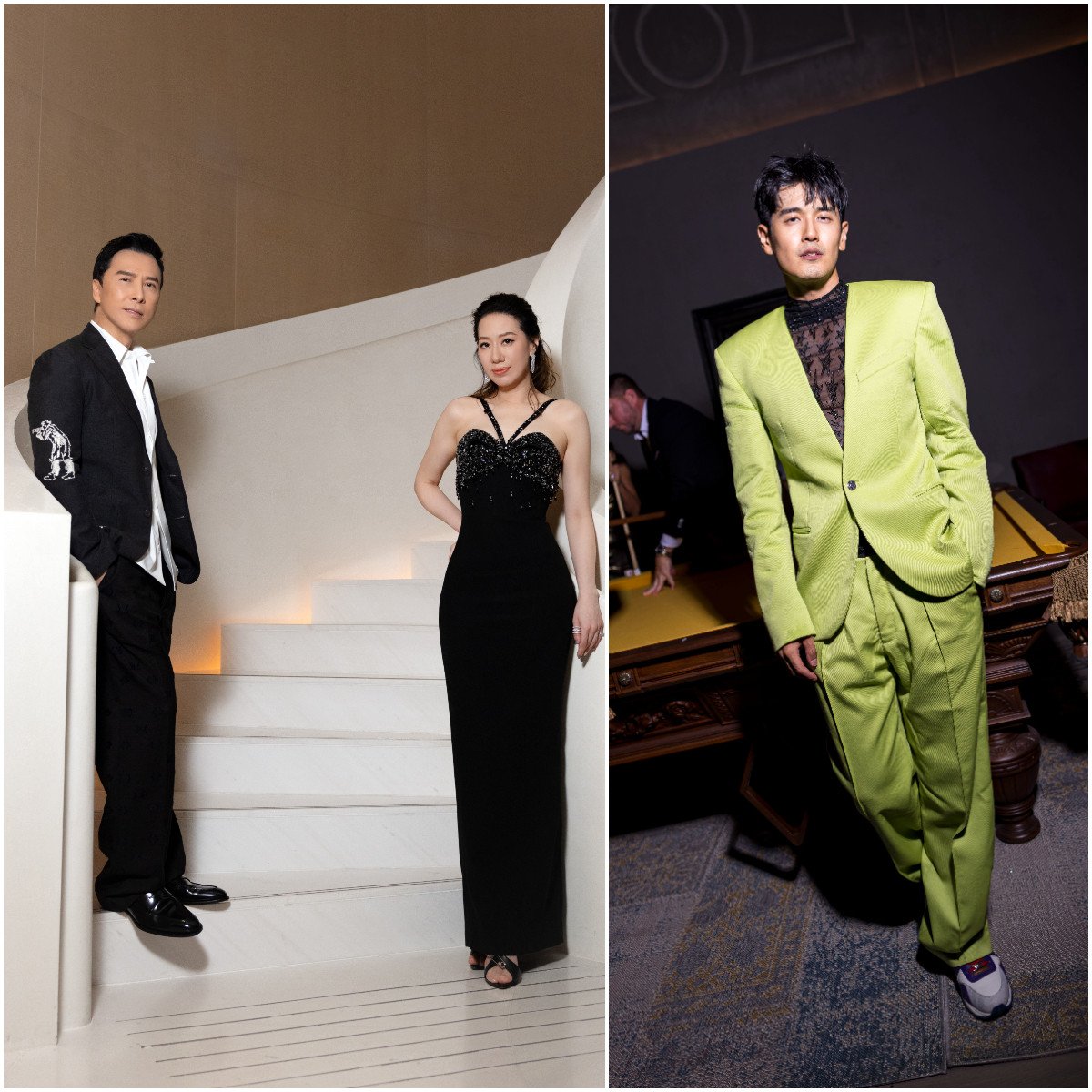 Donnie Yen and Cissy Wang attended The Singapore Edition’s official launch party, where Singaporean singer Nathan Hartono performed. Photos: Handout