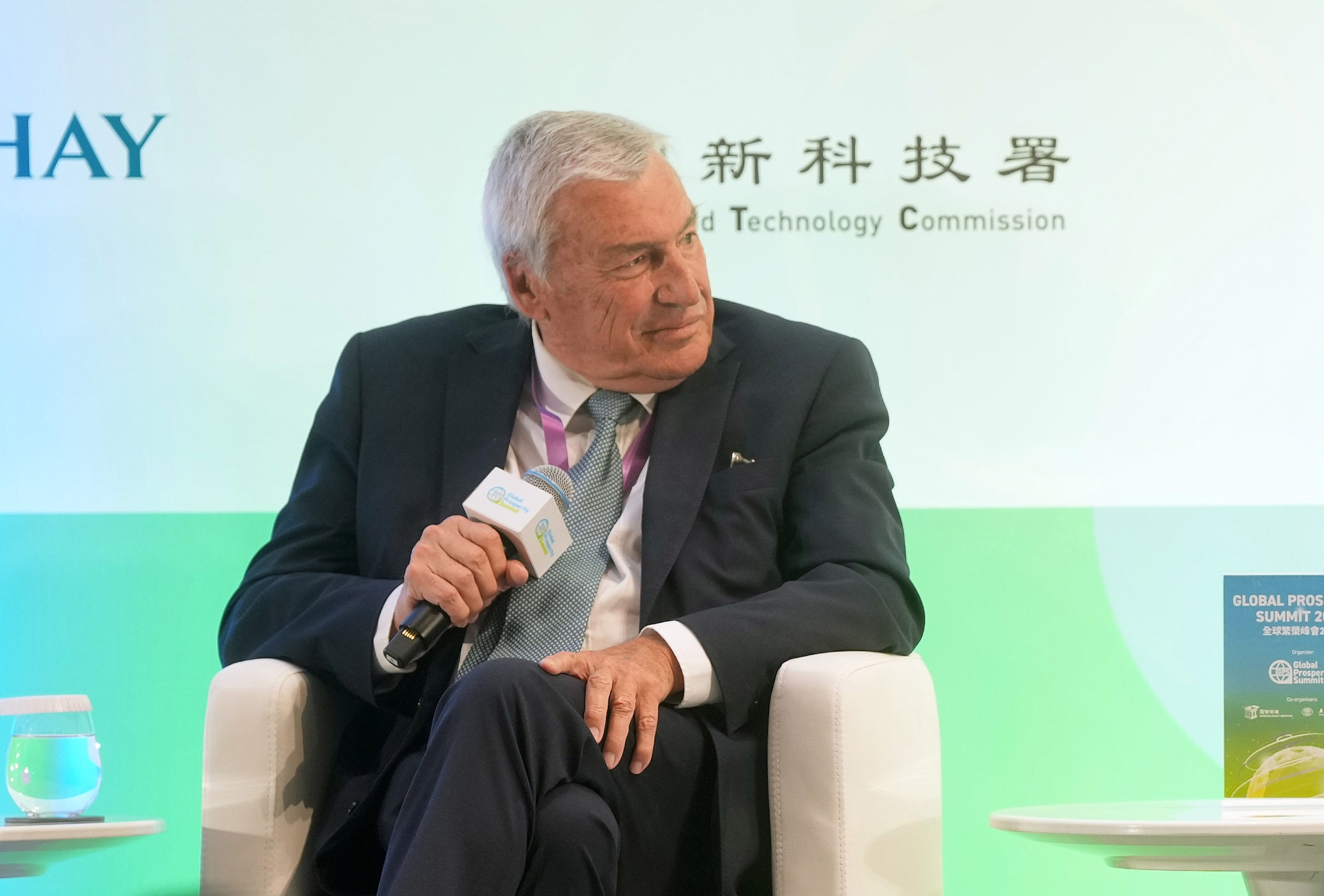 Senior career diplomat Jean De Ruyt told the Post that China is not deliberately attempting to flood Western markets with cheap goods. Photo: Elson Li