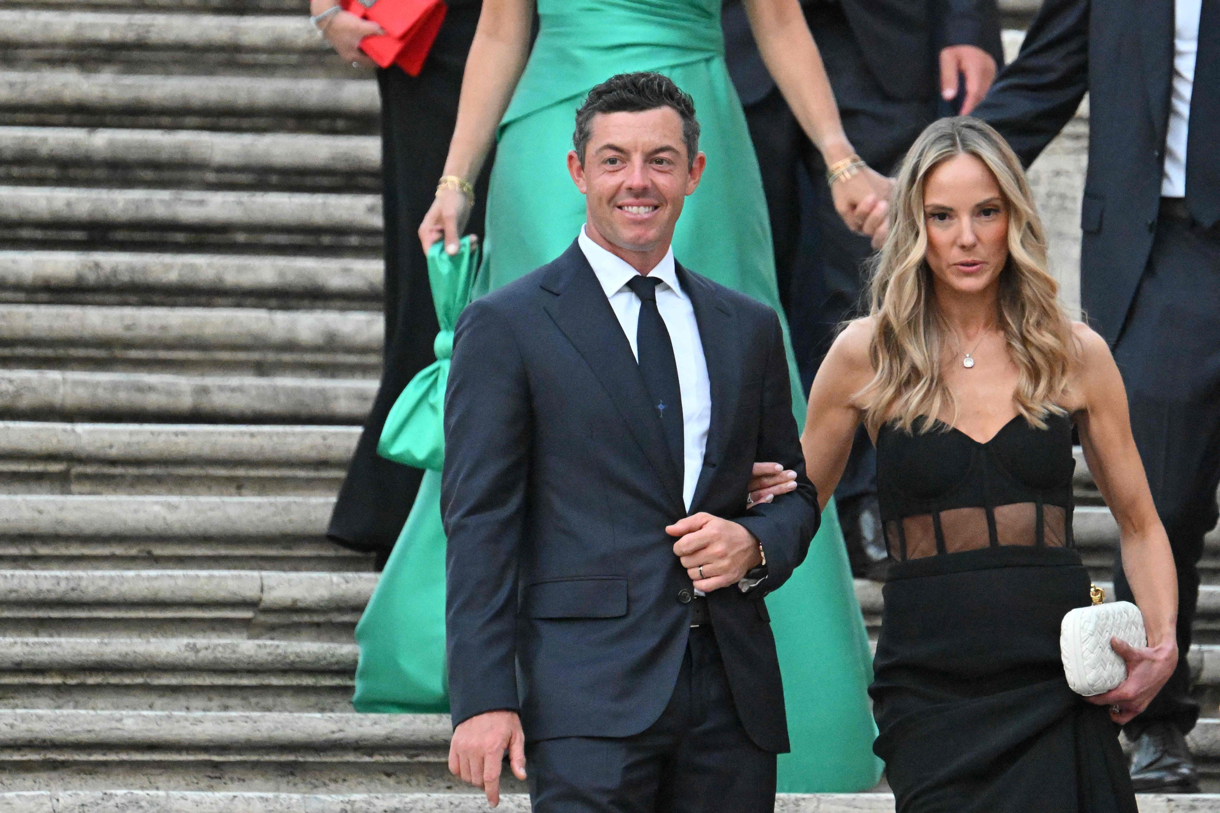 McIlroy has filed for divorce from his wife, Erica Stroll, submitting the documents in Florida on Monday — the day after he won at Quail Hollow. Photo: AFP