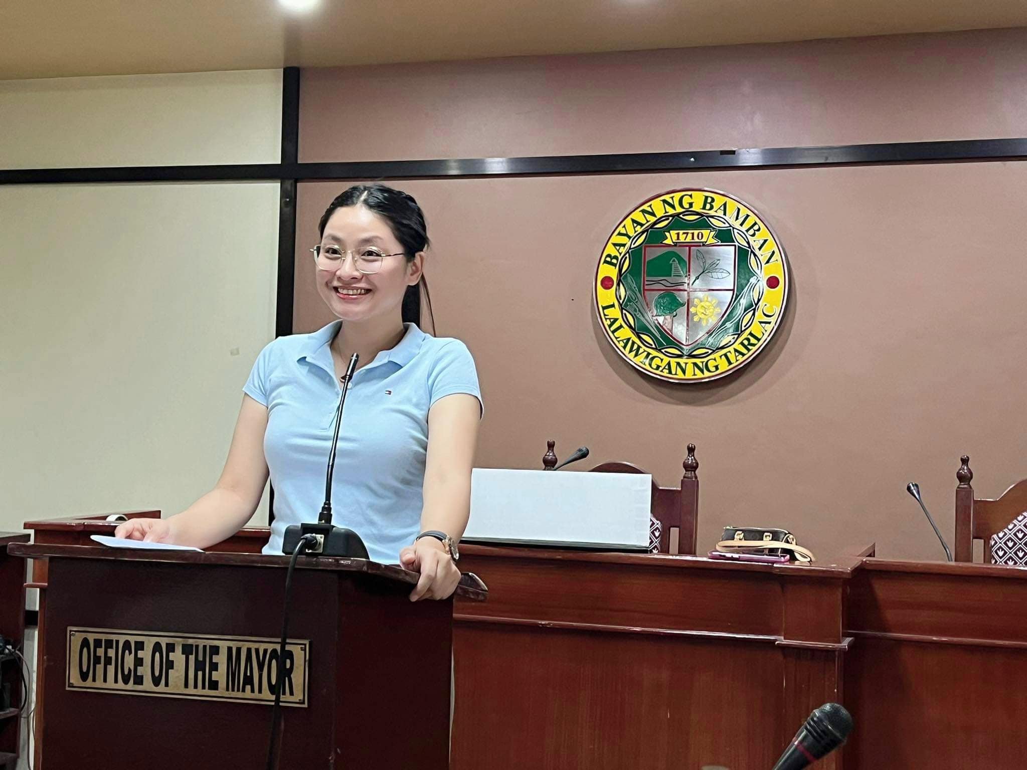 Bamban Mayor Alice Leal Guo has come under scrutiny over her alleged links to a dubious gaming company. Photo: Facebook/AliceLealGuo
