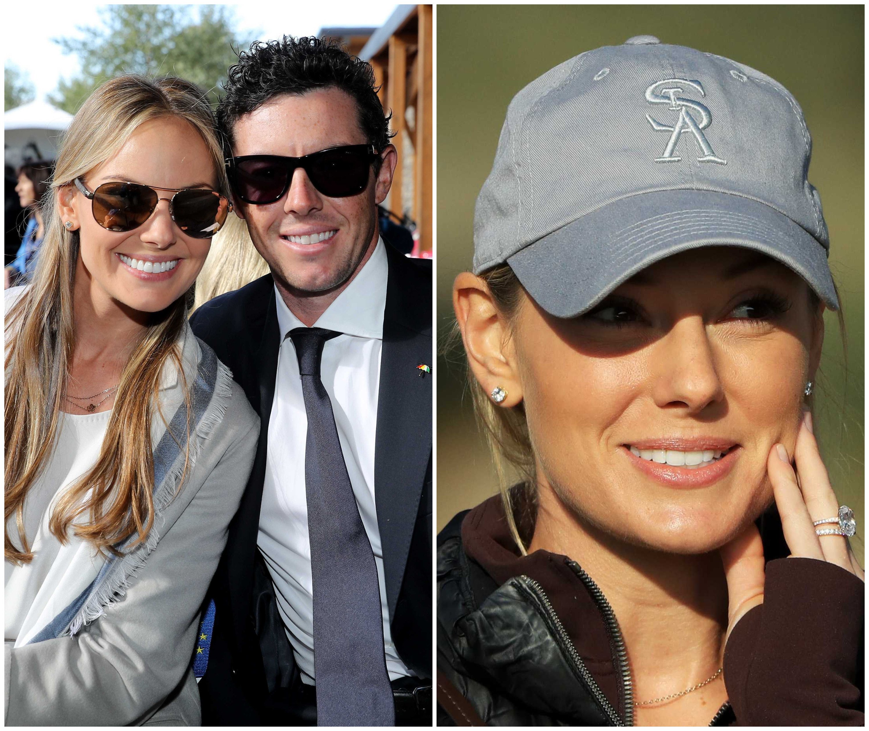 Erica Stoll was working for the PGA when she first met her husband Rory McIlroy; now the pair are getting a divorce. Photos: Getty Images