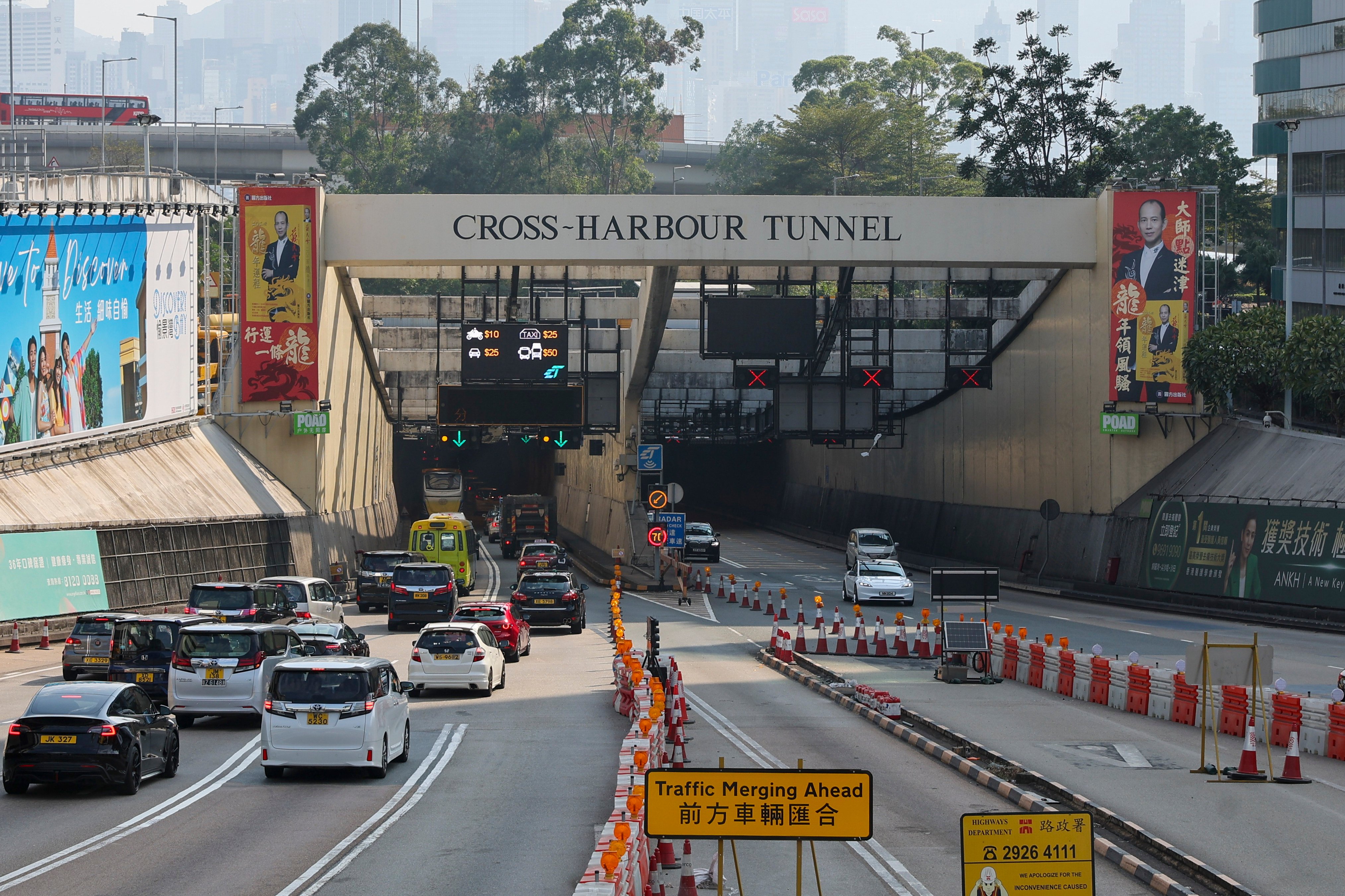 Hong Kong’s government says it will consider the toll proposal during a one-year observation period. Photo: Edmond So