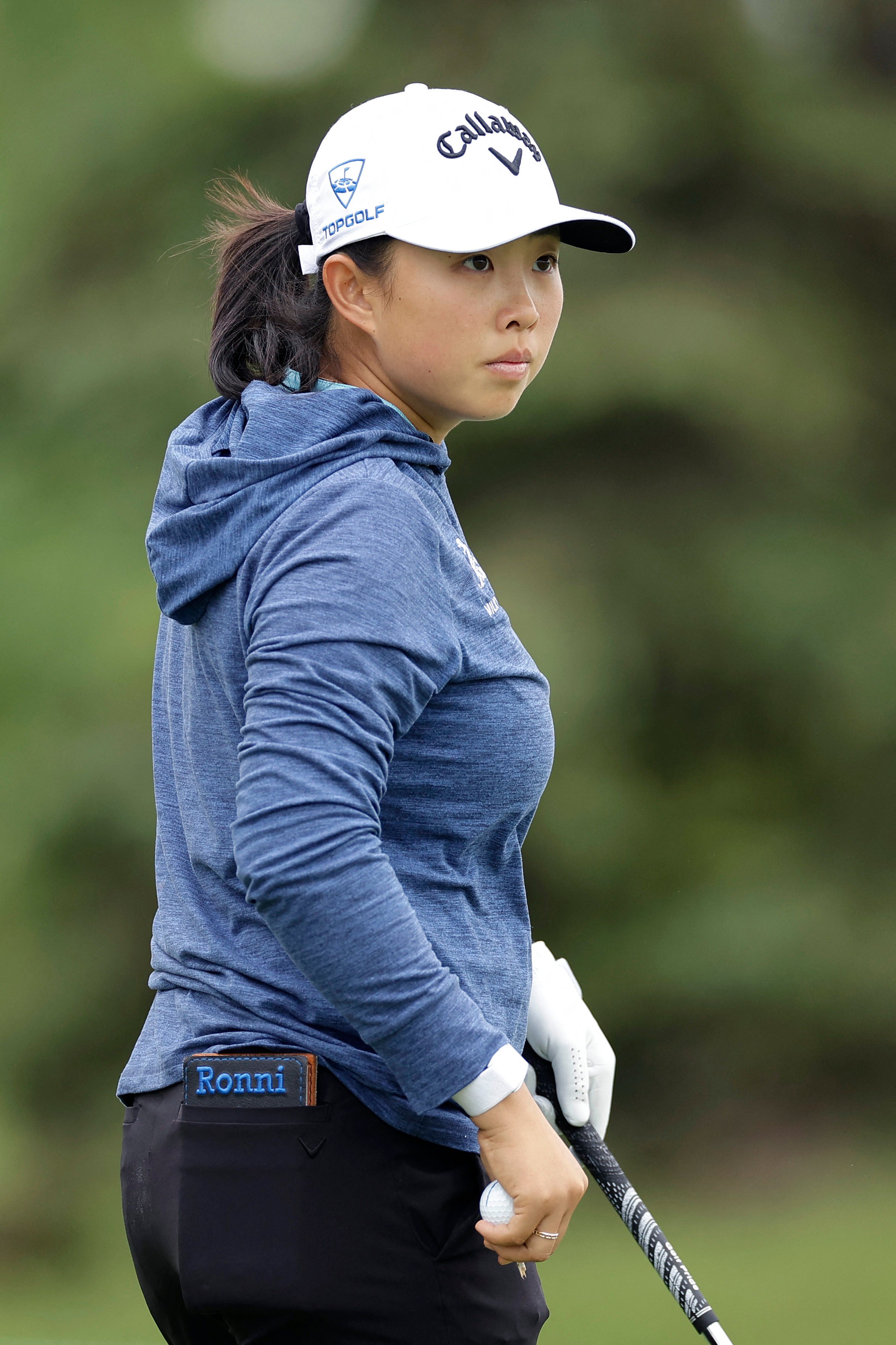 China’s Ruoning Yin was one of 10 players to withdraw from the Mizuho Americas Open at Liberty National Golf Club. Photo: AFP