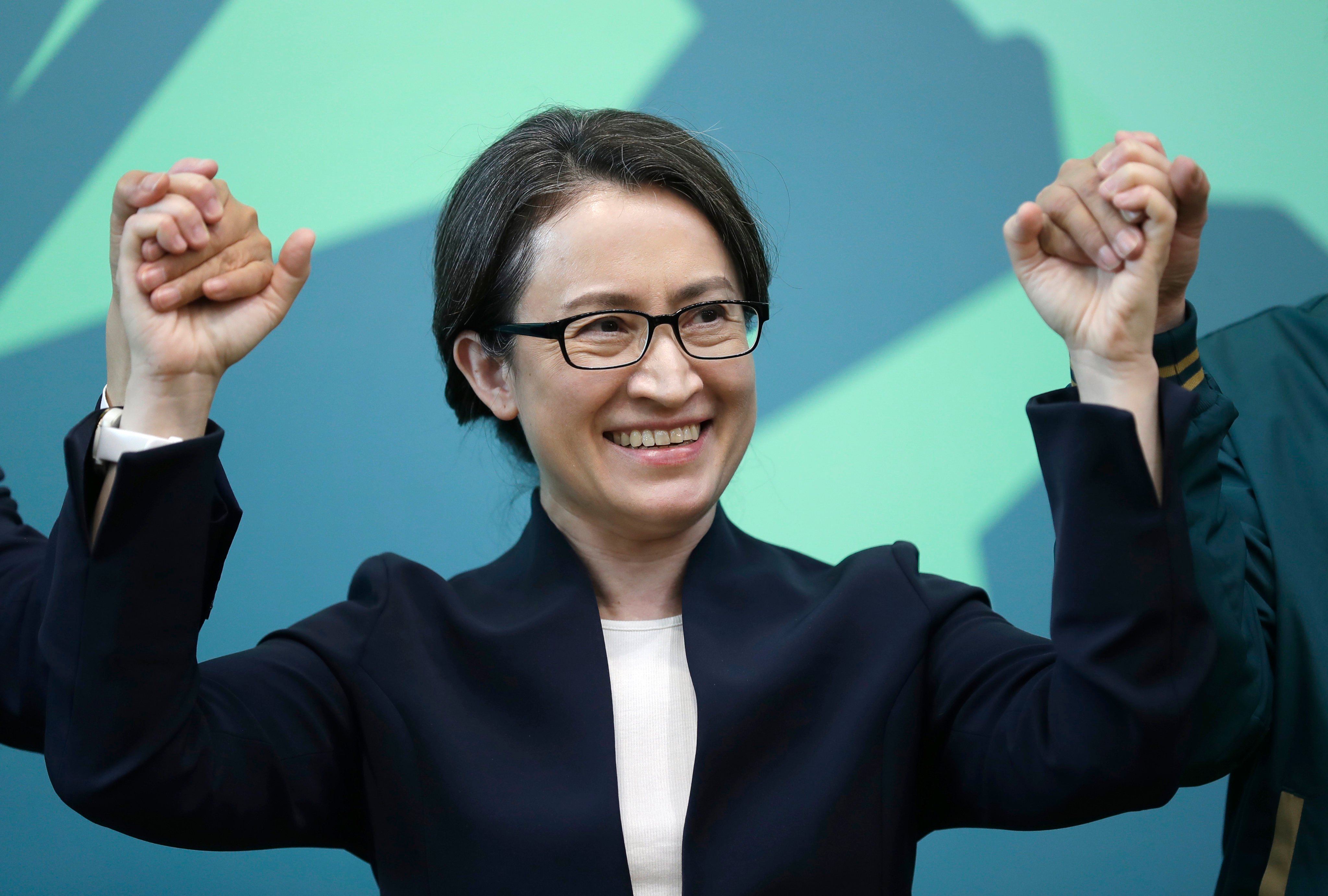 Hsiao Bi-khim, Taiwan’s incoming vice-president, formerly served as the island’s de facto ambassador to the US. Photo: AP