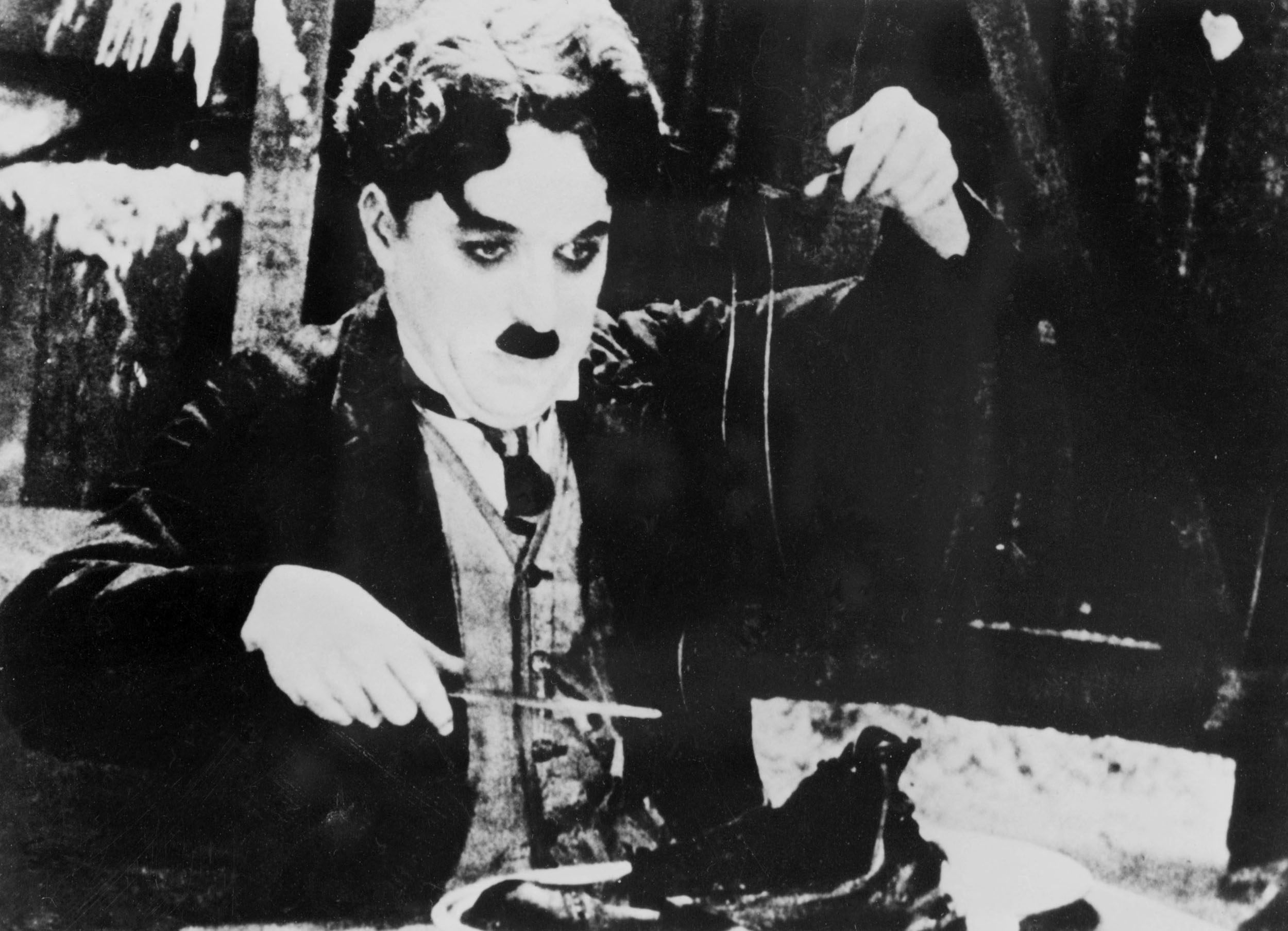 Charlie Chaplin in a scene from The Gold Rush (1925). Preserving the film that classic movies were captured on is key to the survival of Hollywood’s extensive back catalogue into the future. Photo: AFP