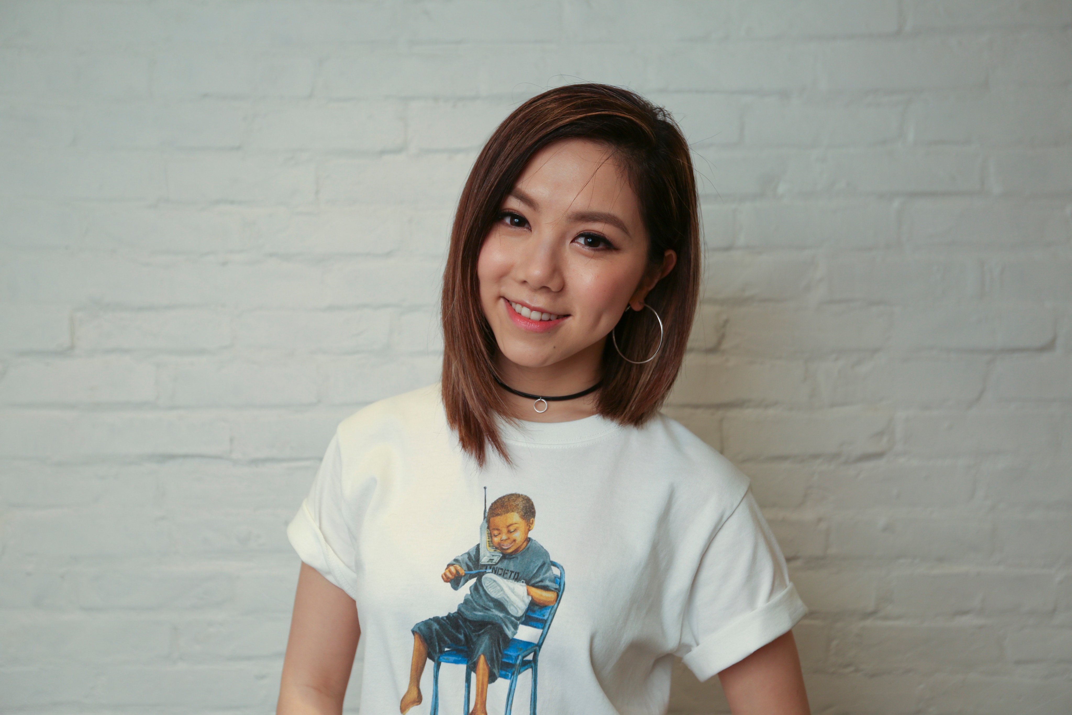 Hong Kong singer Gloria Tang, also known by her stage name G.E.M., featured in a fictitious article promoting a financial investment app. Photo: Xiaomei Chen