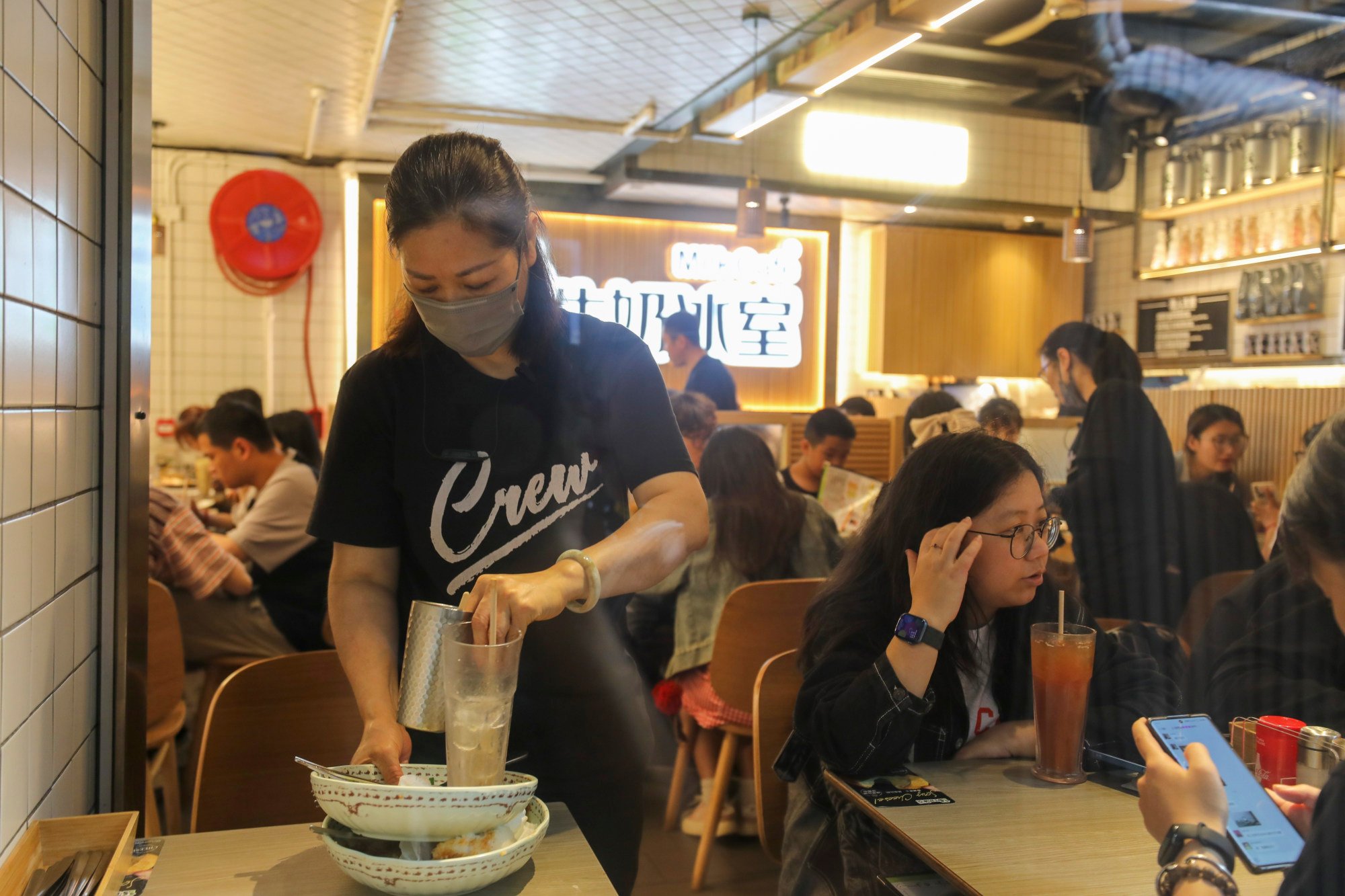 Milk Cafe in Causeway Bay. Photo: Xiaomei Chen
