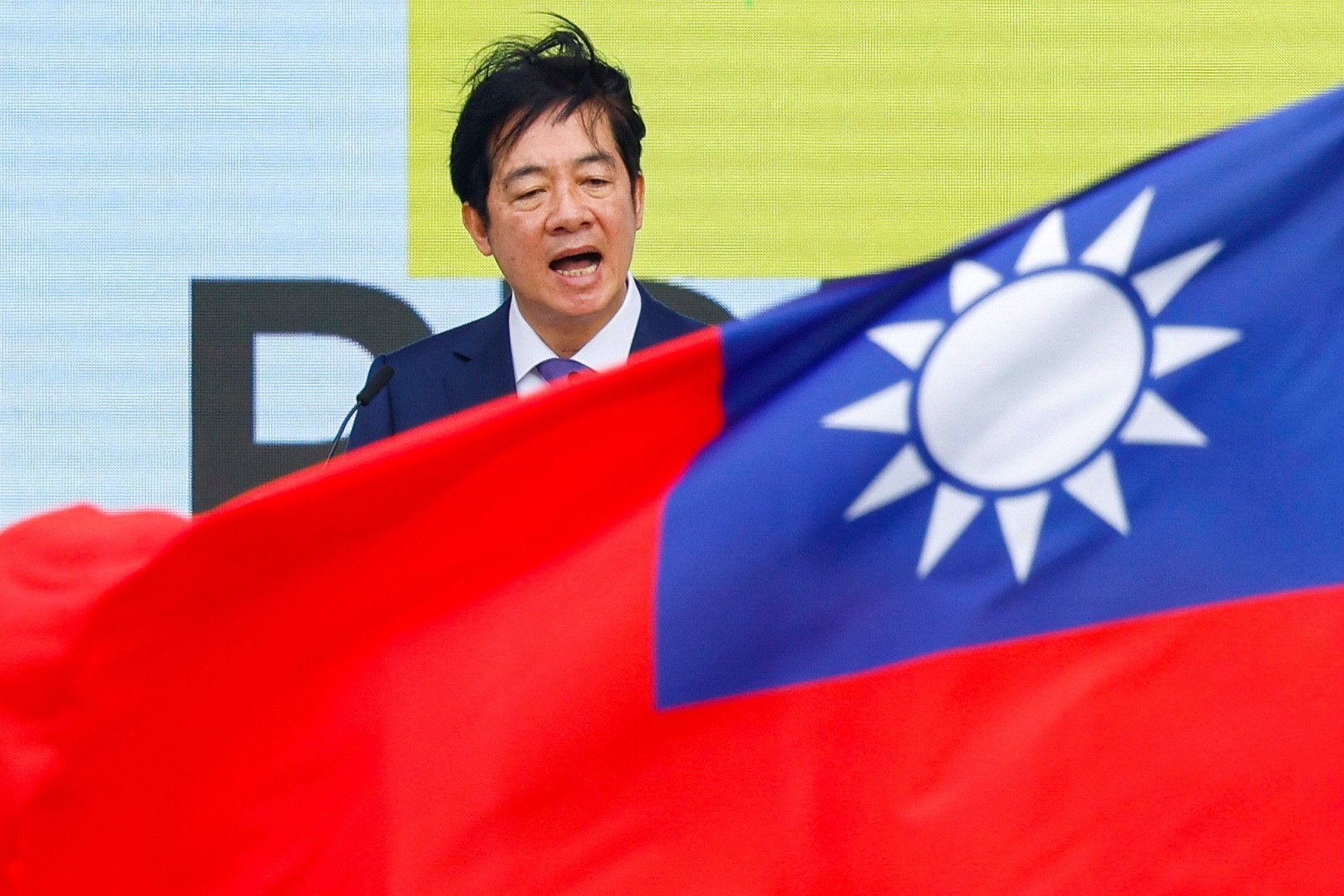 Mainland state media have taken aim at Taiwanese President William Lai’s inauguration speech. Photo: Reuters