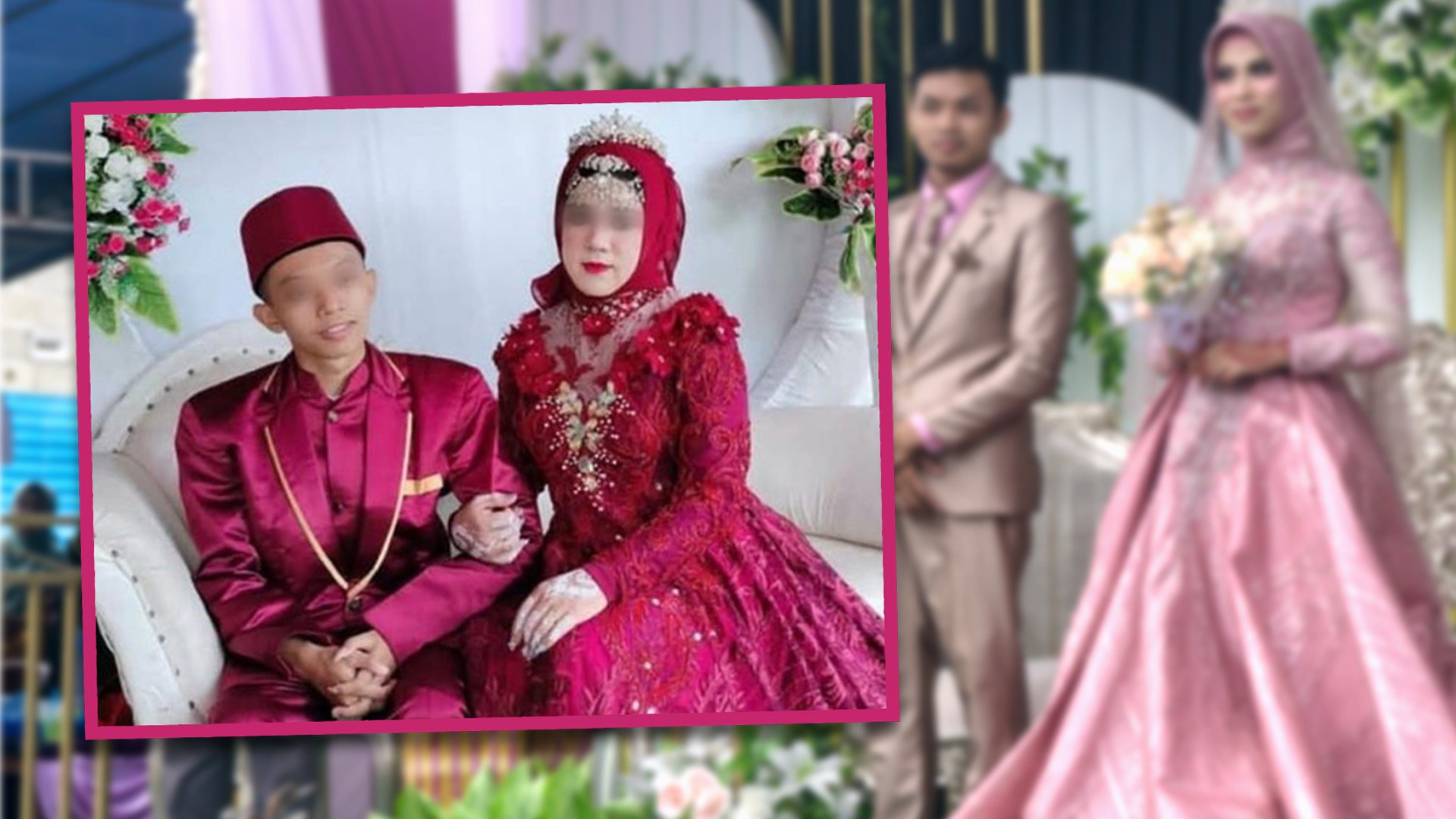A man from Indonesia uncovers that the person he married following a year of courtship is, in reality, a male individual attempting to deceive him for financial gain. Photo: SCMP composite/Shutterstock/TikTok