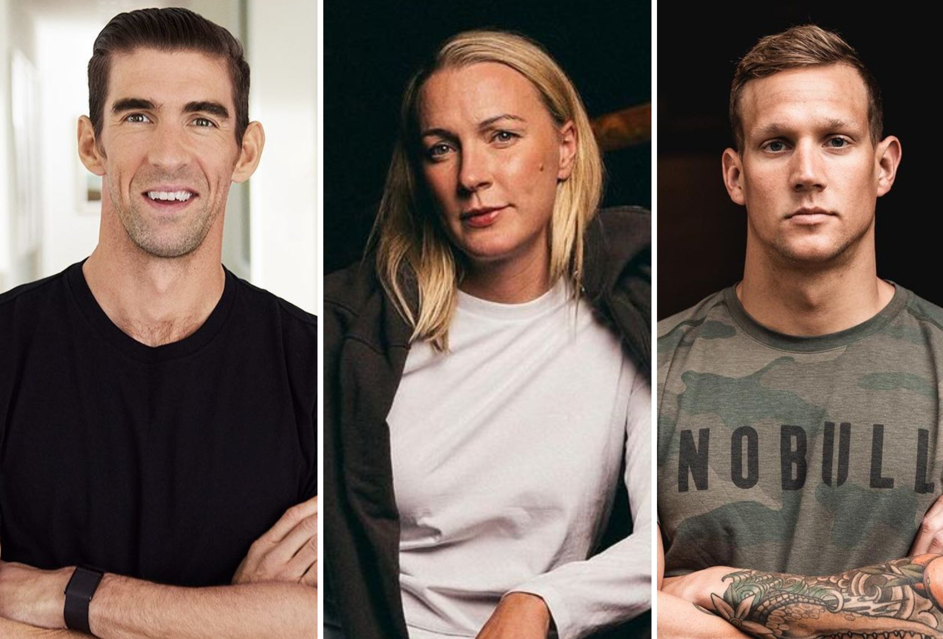 Michael Phelps, Sarah Sjöström and Caeleb Dressel are among the richest swimmers in the world. Photos: @caelebdressel, @m_phelps00, @sarahsjostrom/Instagram