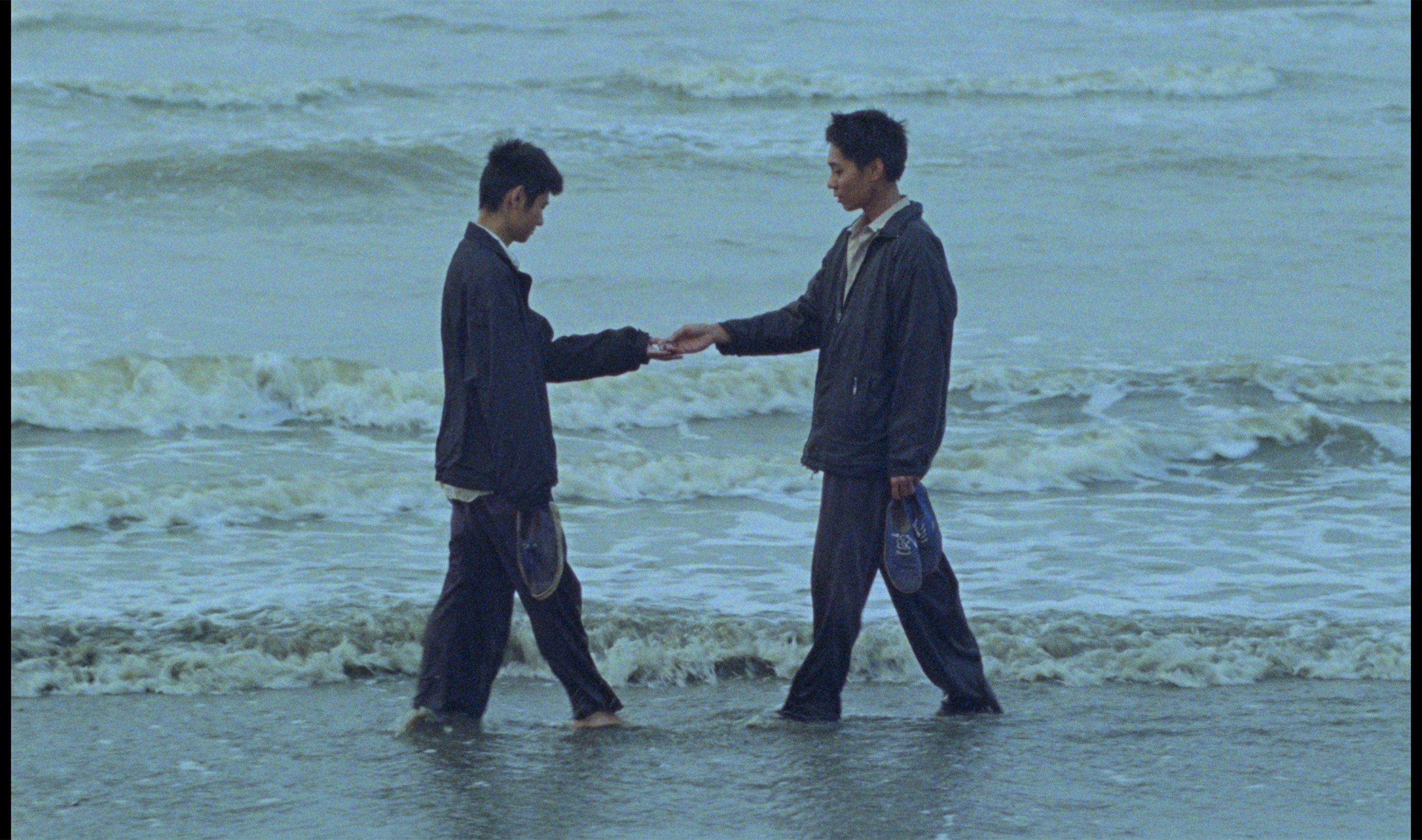 A still from Viet and Nam, directed by Minh Quy Truong, and starring Duy Bao Dinh Dao and Thanh Hai Pham.