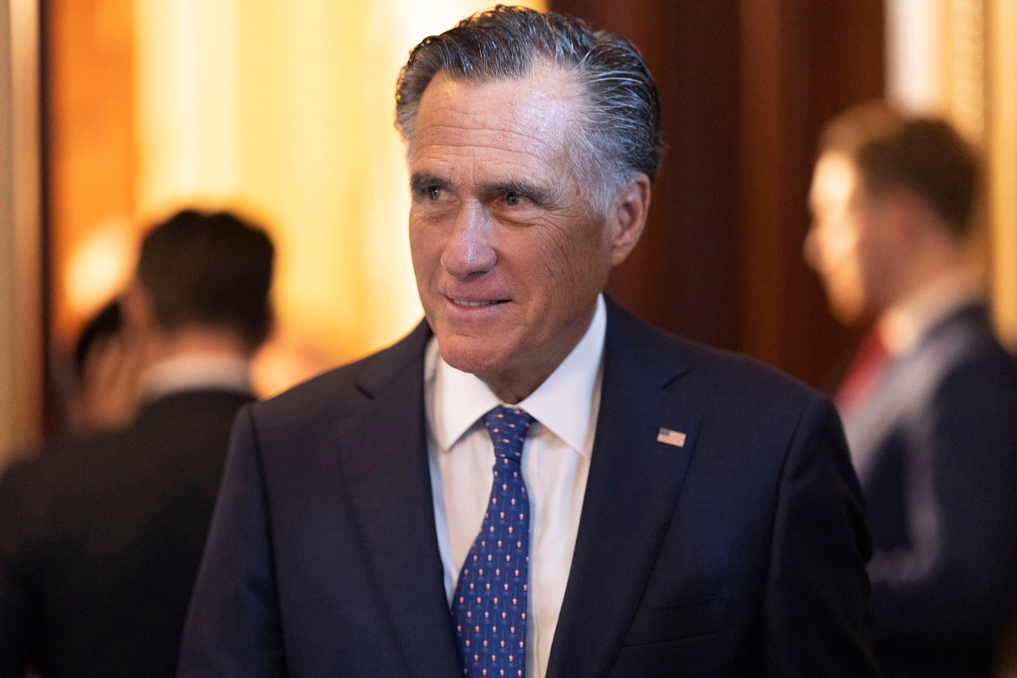 US senator Mitt Romney, a Utah Republican, has criticised the Biden administration’s China policy. Photo: Getty Images/TNS