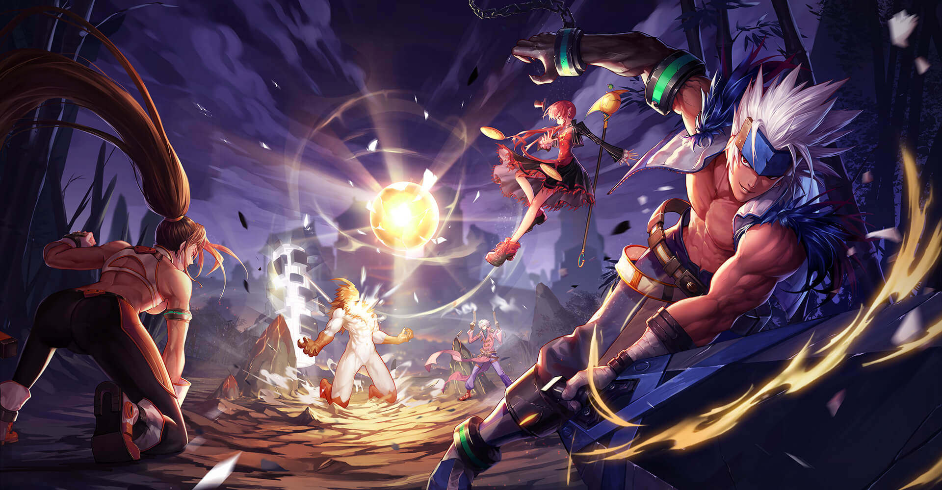 An image from Dungeon and Fighter (DnF) Mobile, operated in China by Tencent Holdings Photo: Handout