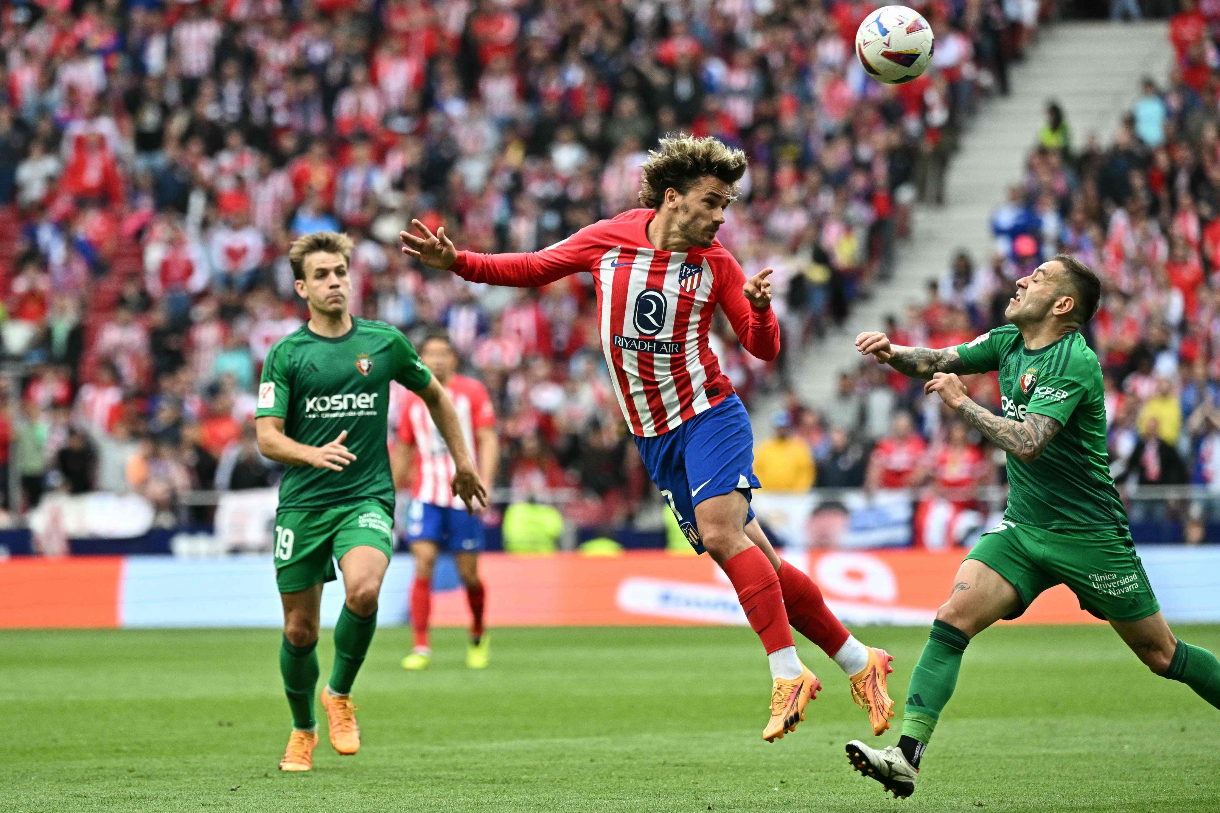 Antoine Griezmann is among the leading names at Spanish club Atletico Madrid. Photo: AFP