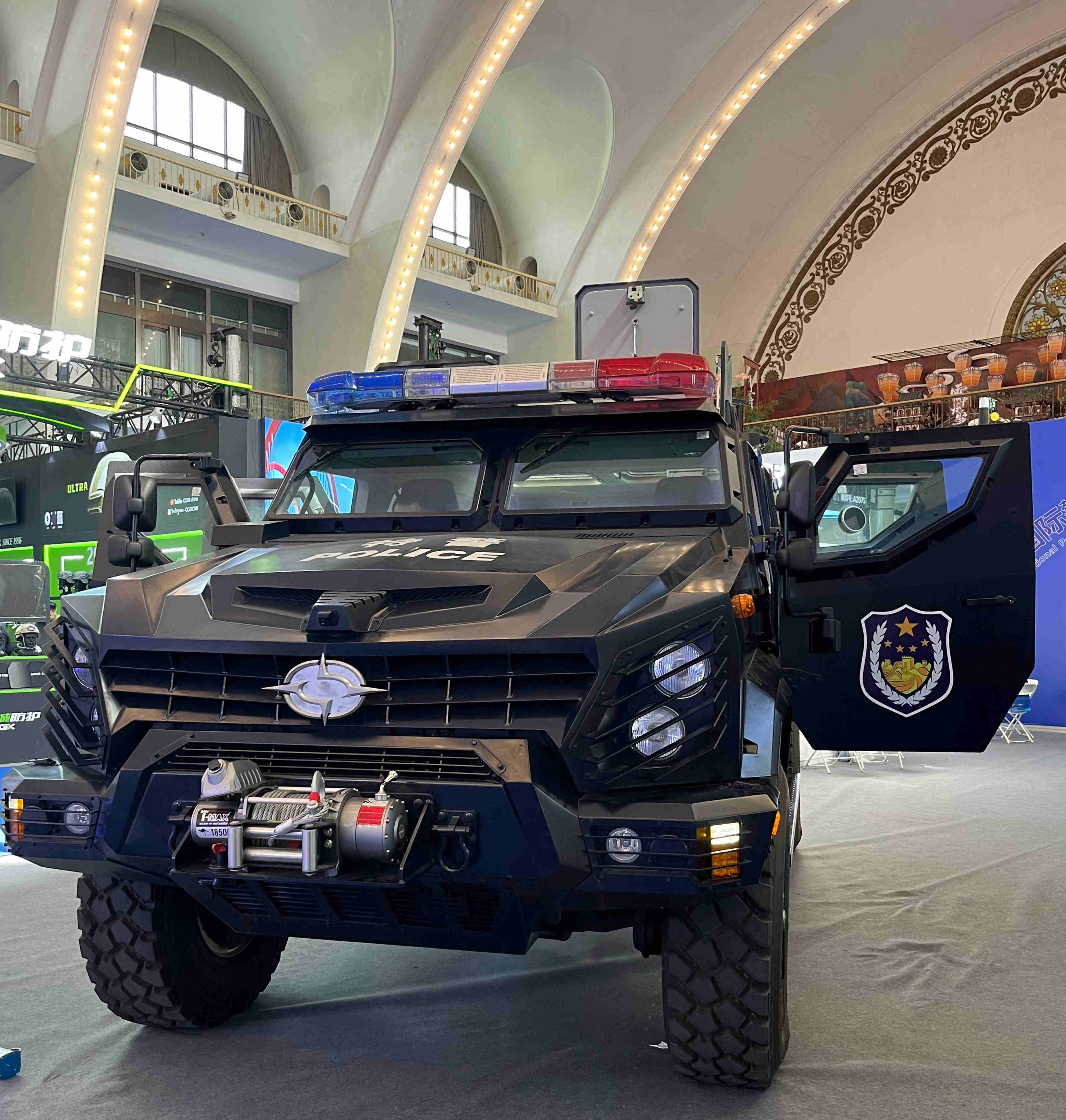 The International Exhibition on Police Equipment and Anti-Terrorism Technology and Equipment in Beijing. Photo: Handout