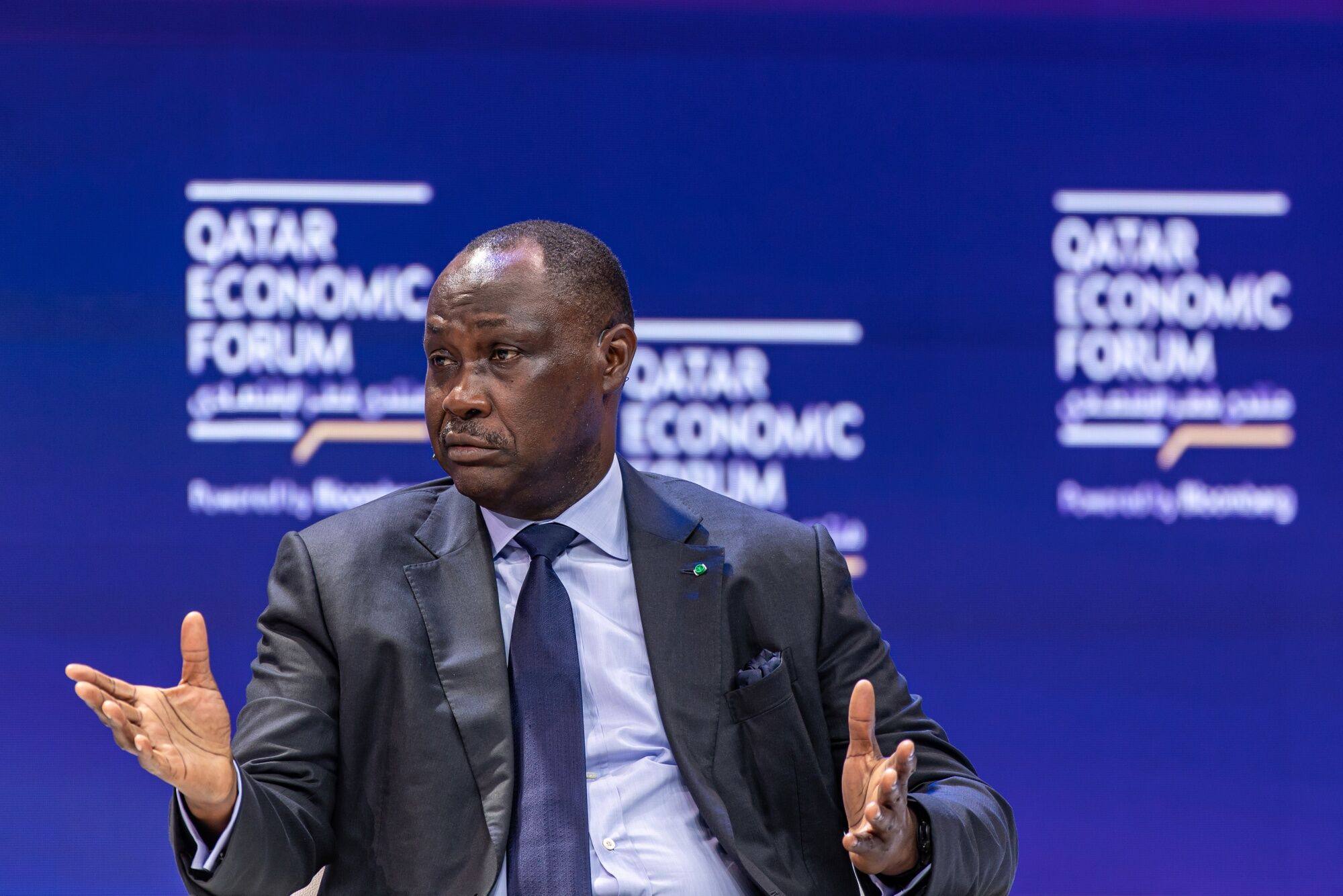 Samaila Zubairu, chief executive of the Africa Finance Corporation, says Africa is “open and ready to do business with anybody that wants to do business”. Photo: Bloomberg