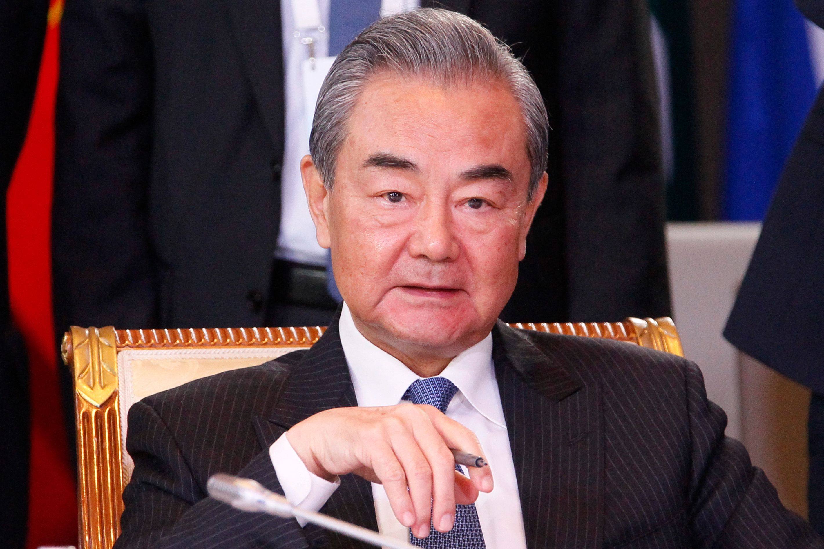 Chinese Foreign Minister Wang Yi addressed the Shanghai Cooperation Organisation’s ministerial council meeting in Astana on Tuesday. Photo: AFP
