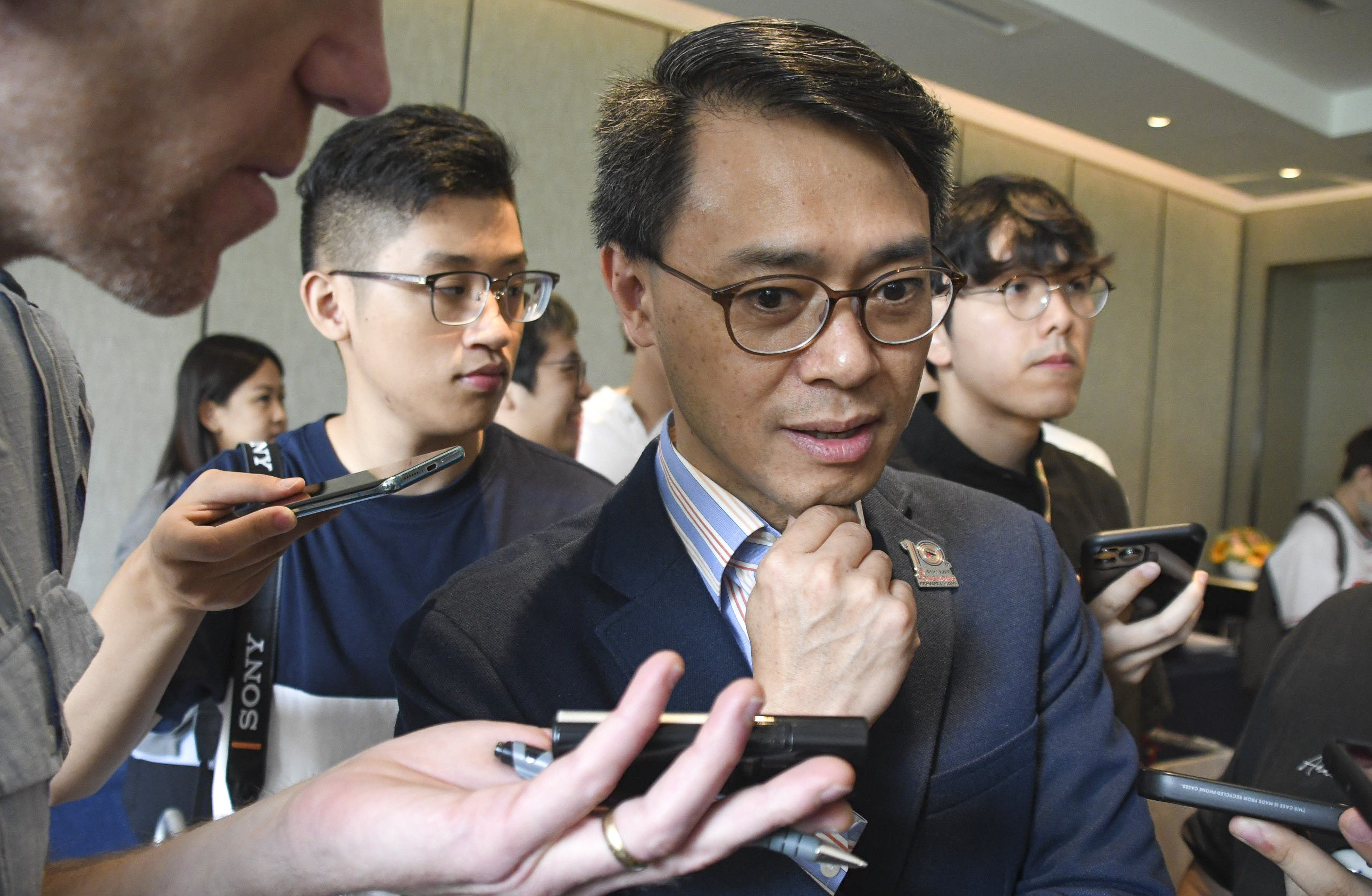 Joaquin Tam is leaving his role as Hong Kong FA CEO after three years. Photo: Handout