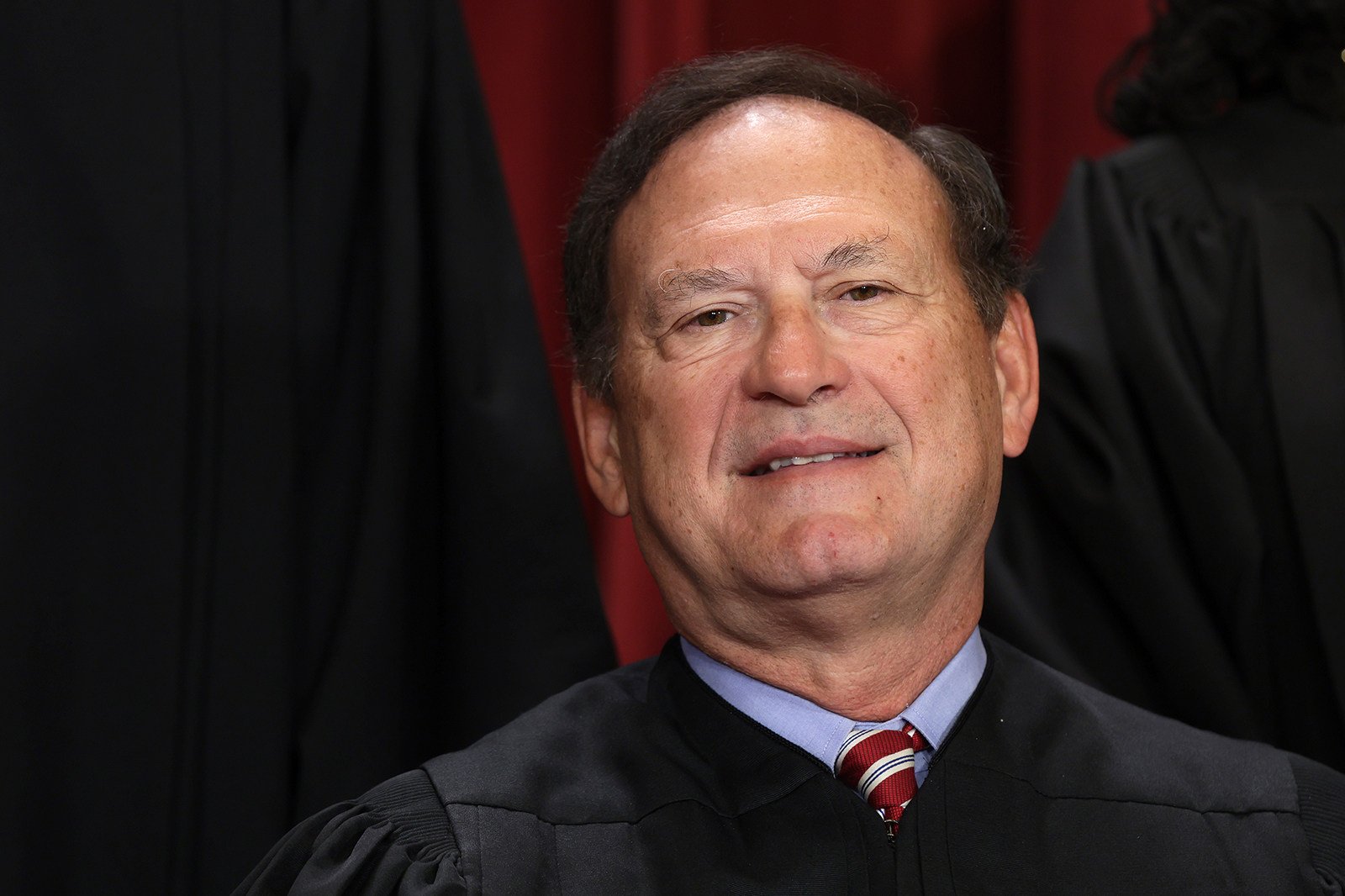 US Supreme Court Associate Justice Samuel Alito poses for an official portrait in Washington in October 2022. Photo: TNS