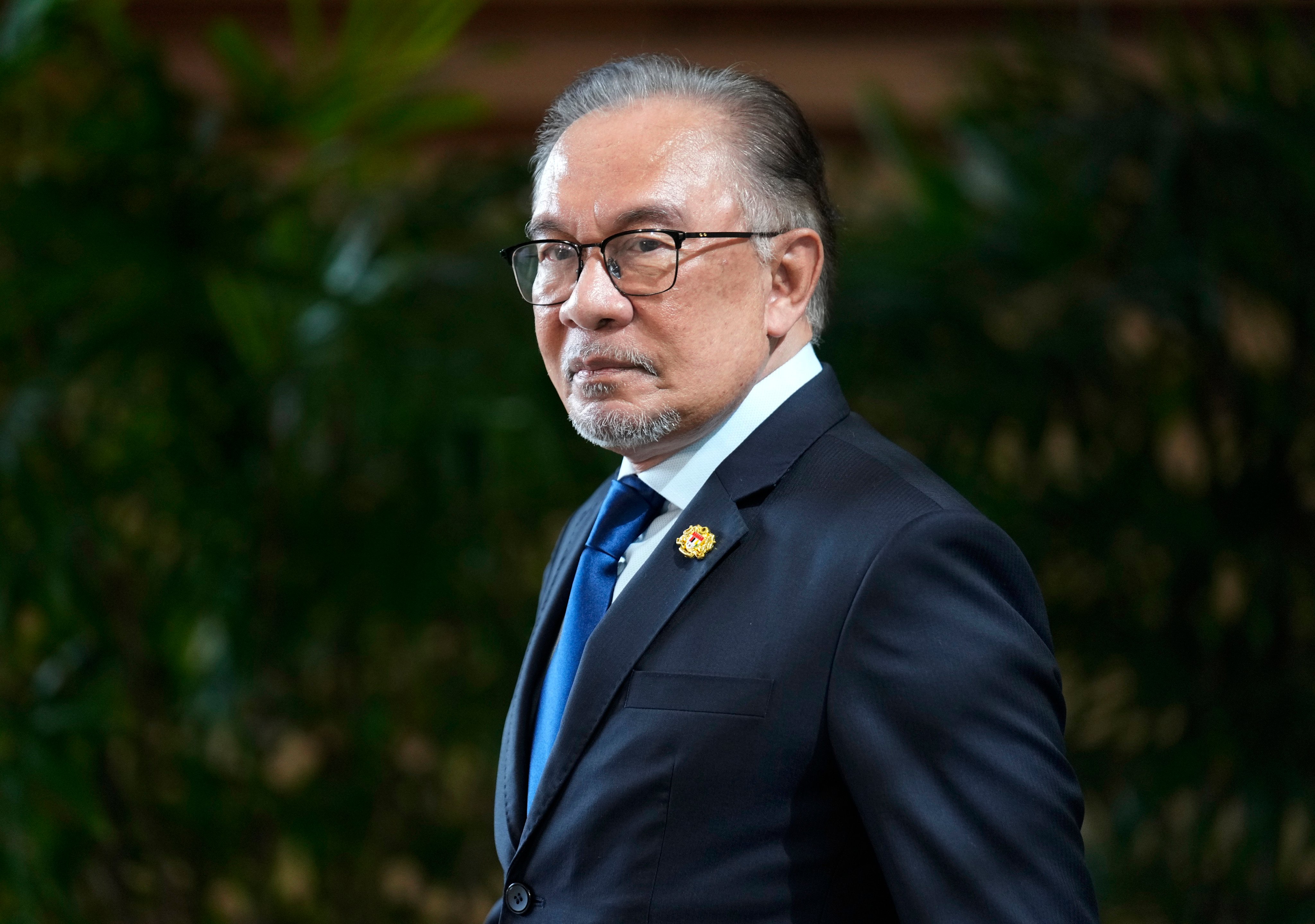 Prime Minister Anwar Ibrahim said Malaysia hopes China and the United States will “resolve their differences”. Photo Pool via AP