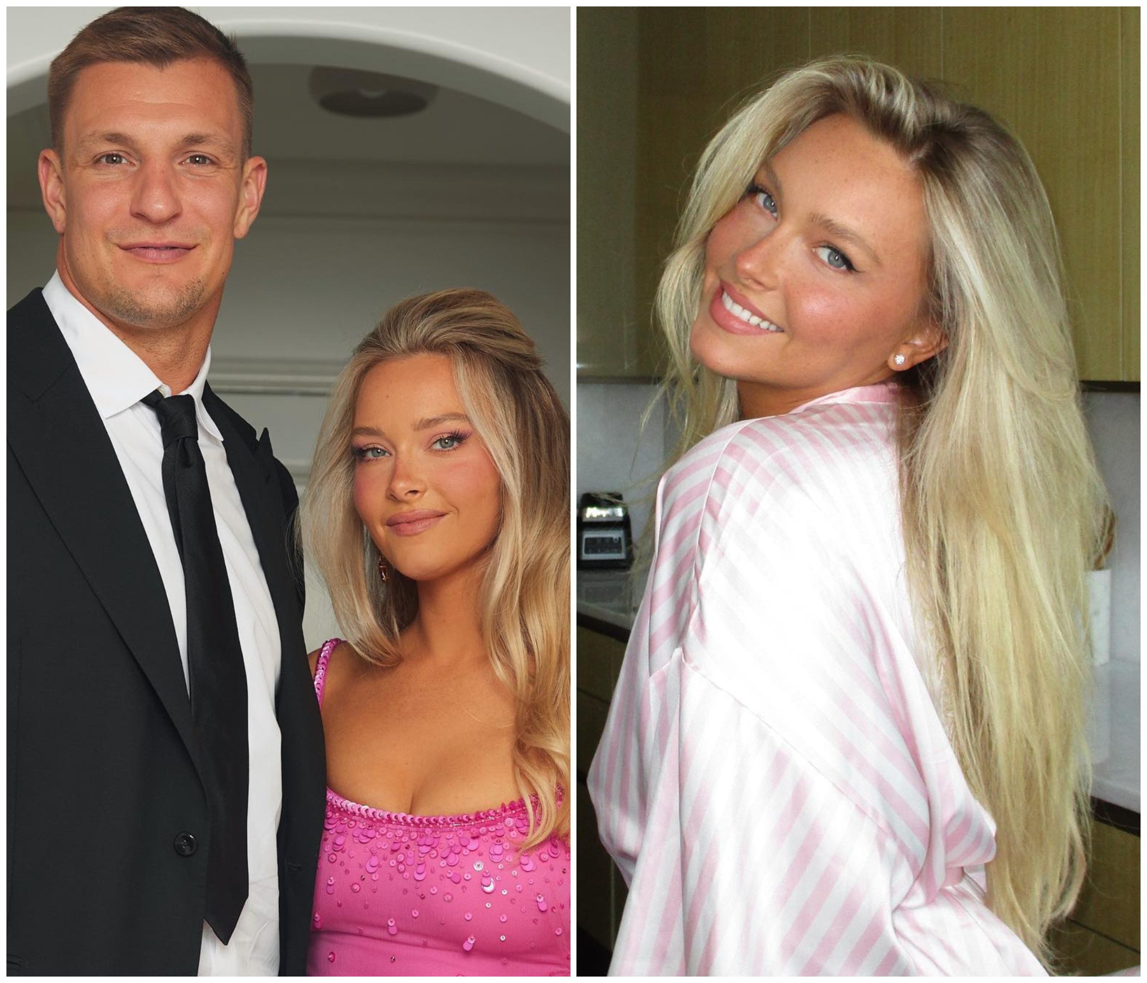 NFL star Rob Gronkowski has been dating model Camille Kostek for almost a decade. Photos: @camillekostek/Instagram