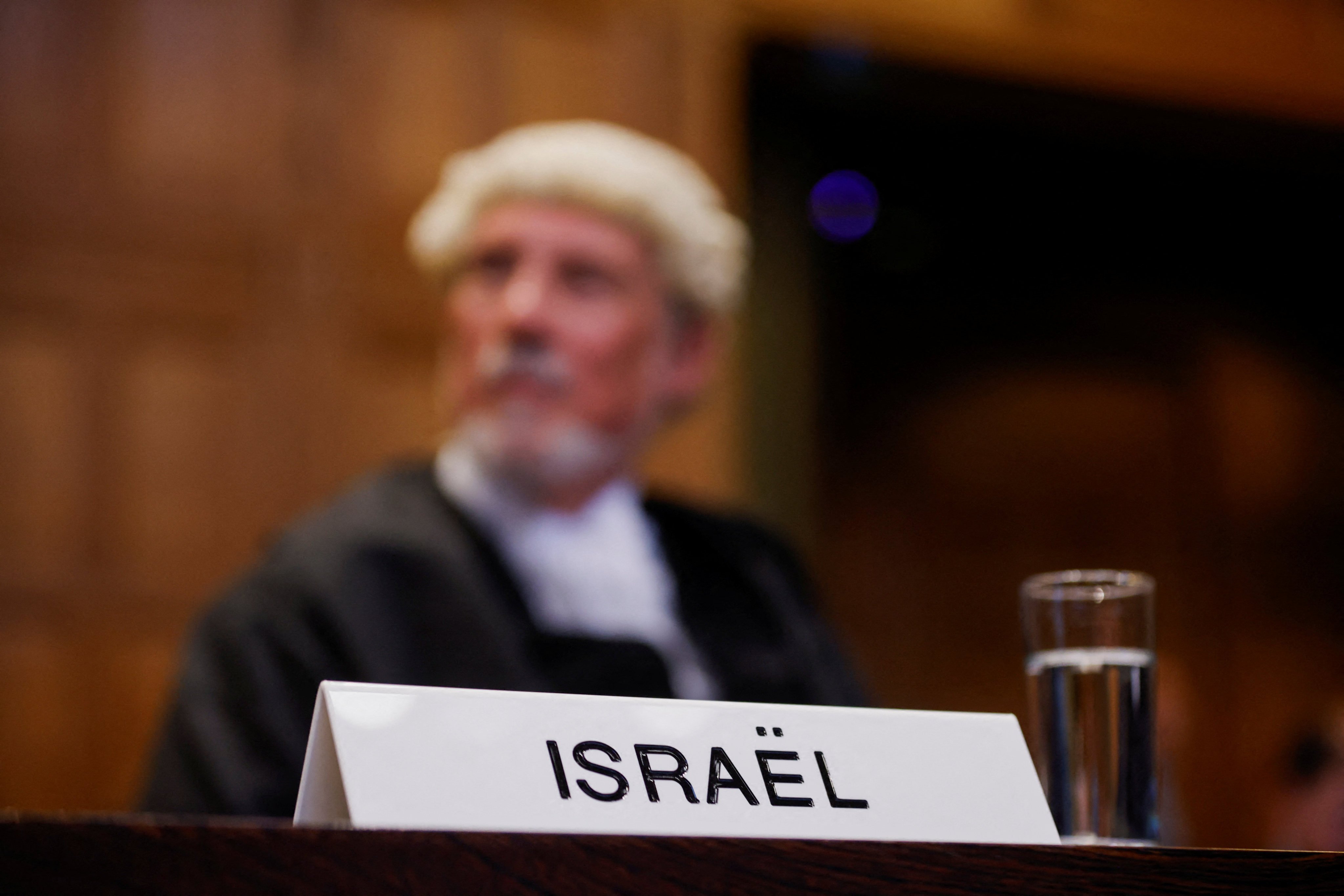 A jurist looks on at the International Court of Justice during a ruling on South Africa’s request to order a halt to Israel’s Rafah offensive in Gaza. Photo: Reuters