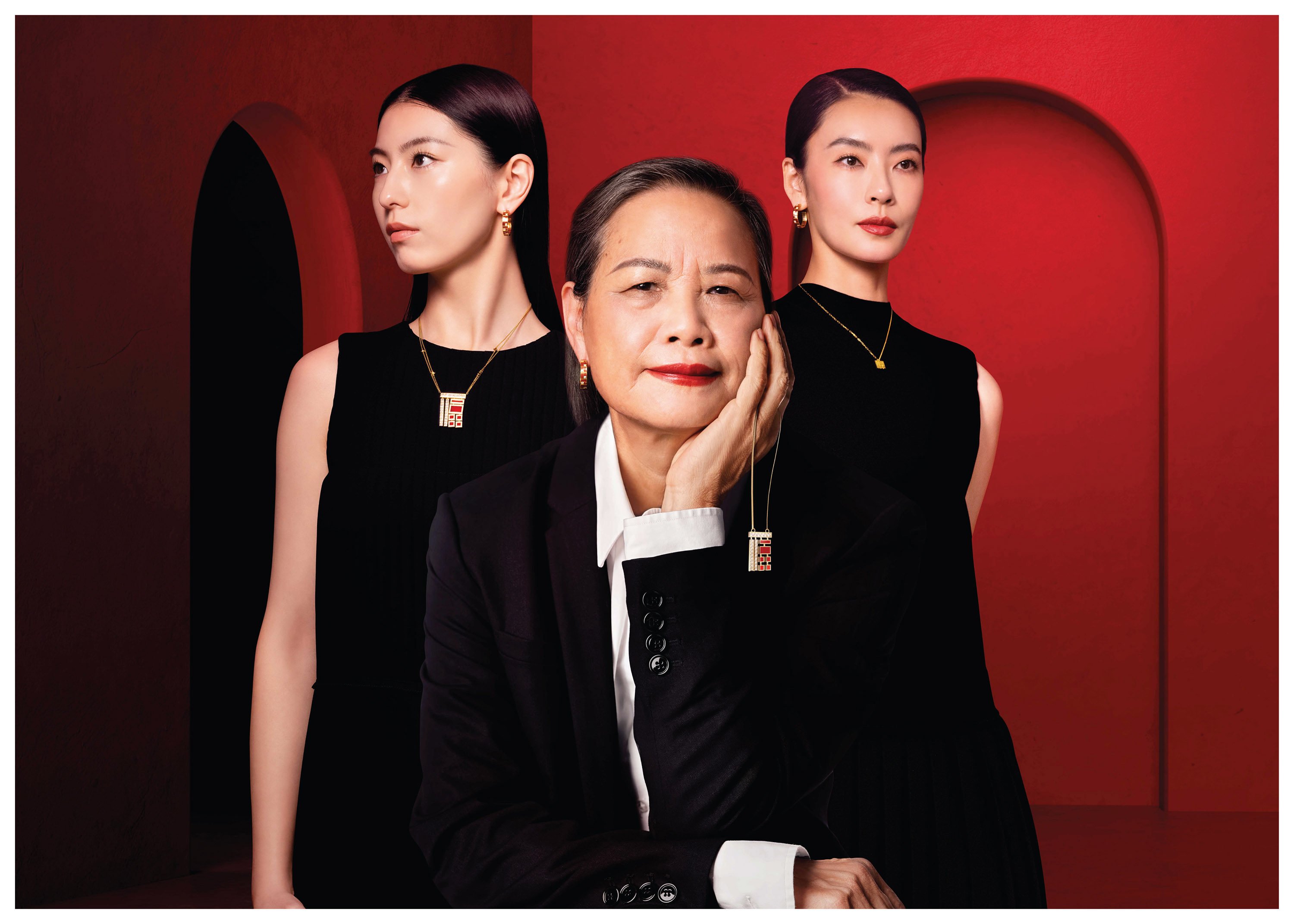 Hong Kong jewellery brand Chow Tai Fook is celebrating its 95th anniversary with the Rouge collection. Photo: Handout