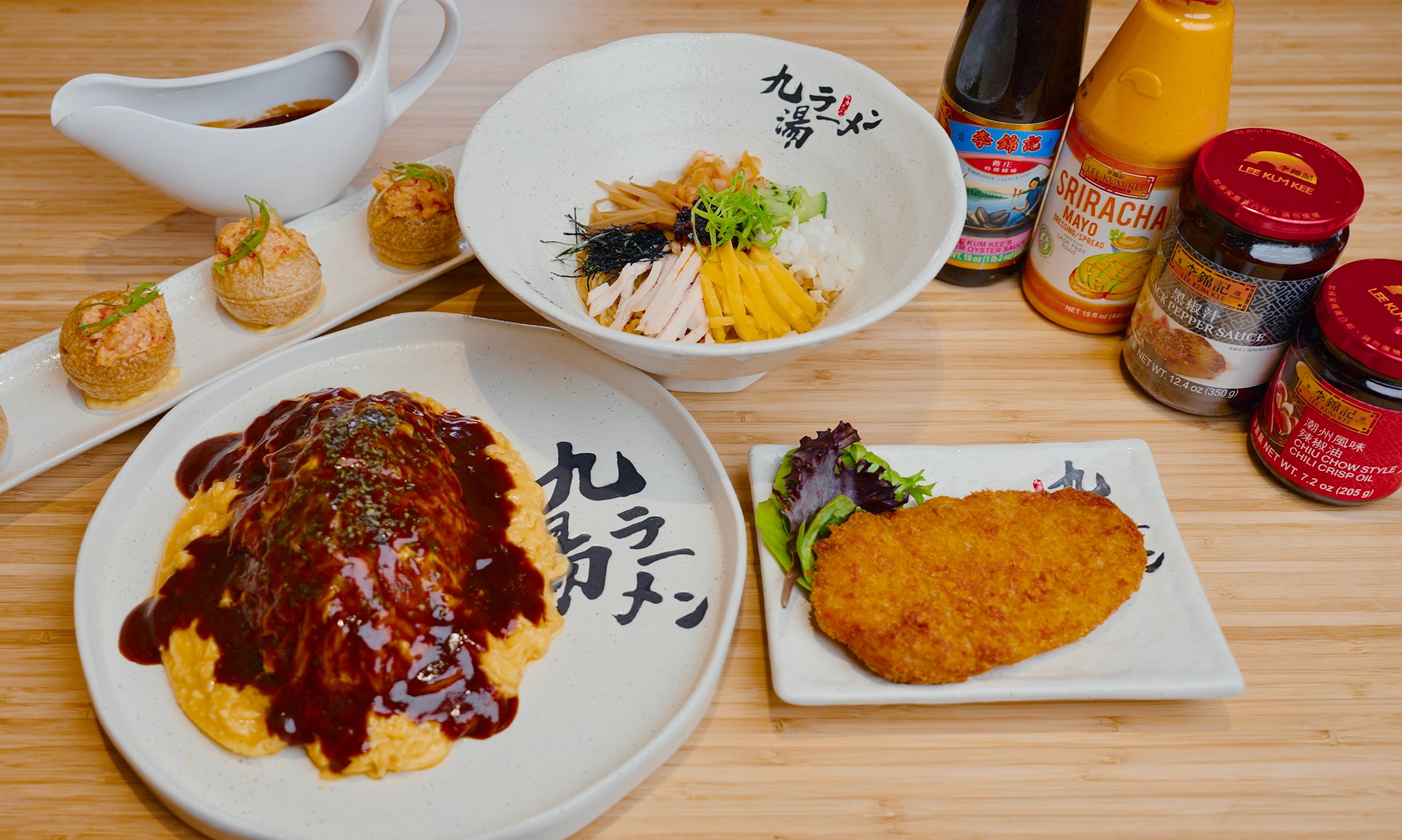Hong Kong’s Lee Kum Kee sauces get a fresh spin in three new menu items at US ramen chain Kyuramen’s restaurants. Photo: Kyuramen