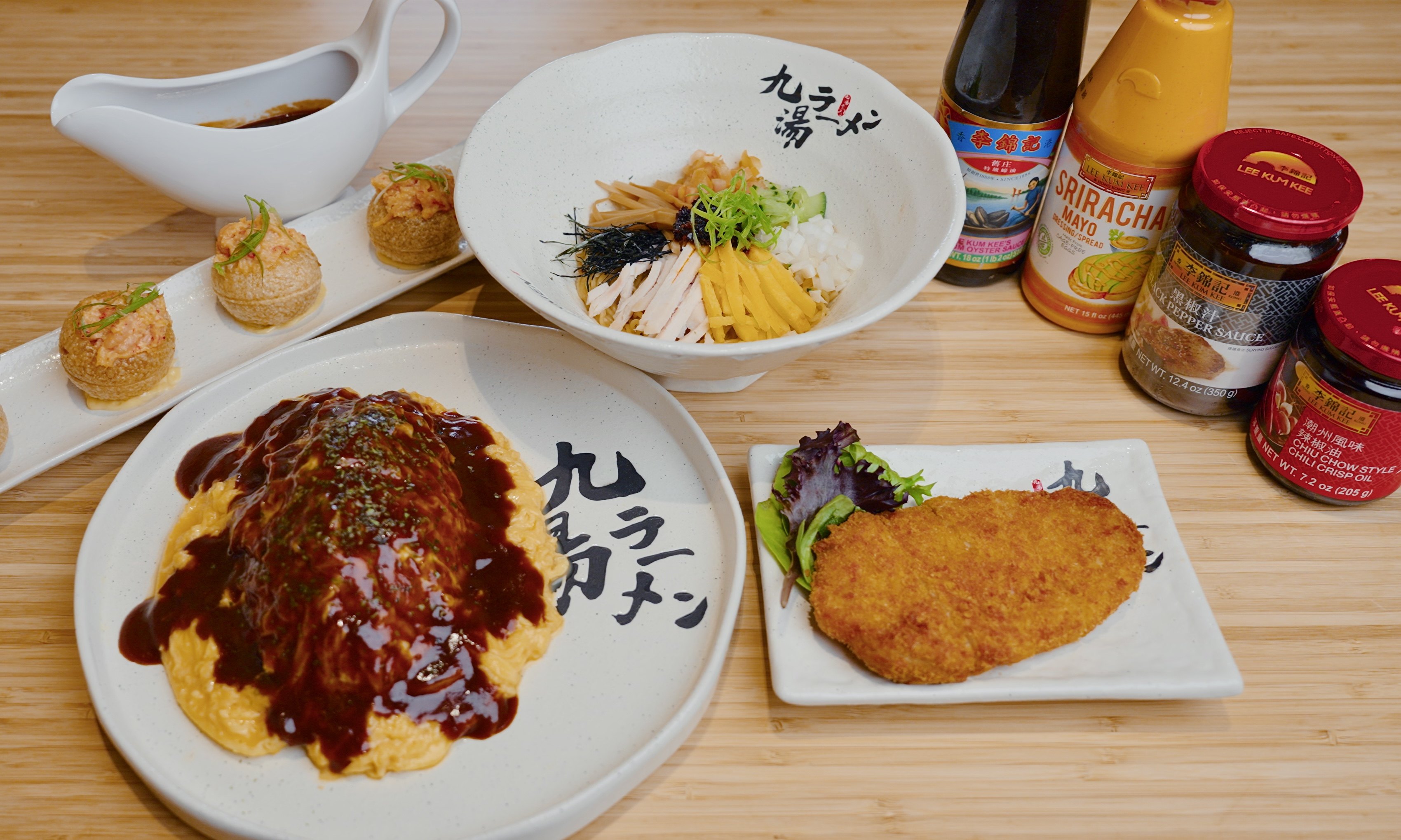 Hong Kong’s Lee Kum Kee sauces get a fresh spin in three new menu items at US ramen chain Kyuramen’s restaurants. Photo: Kyuramen