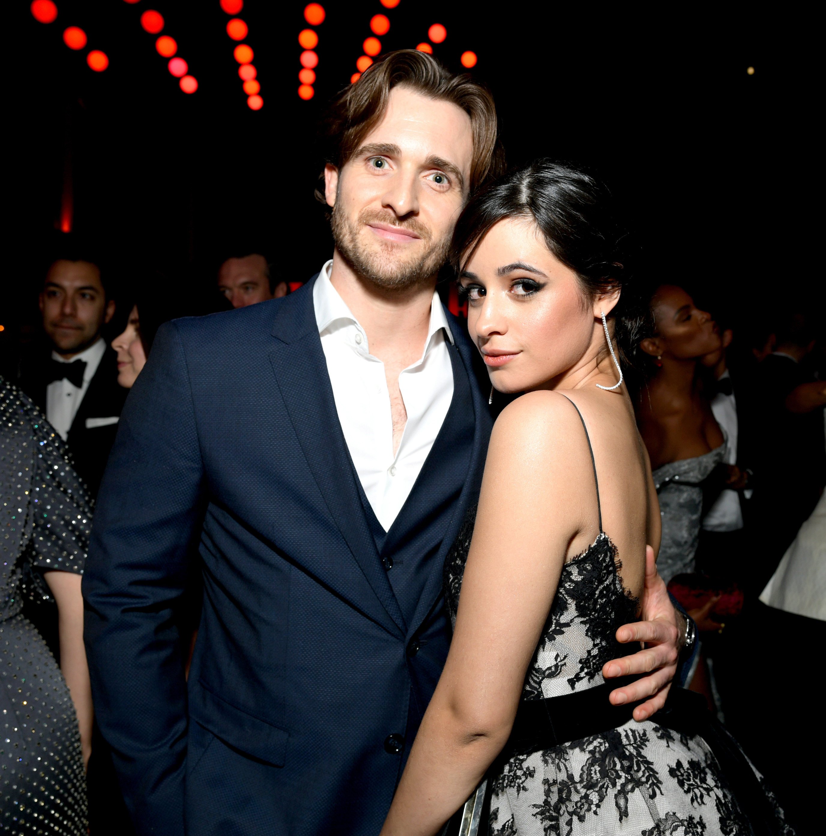 Matthew Hussey and Camila Cabello at the 2019 Vanity Fair Oscar Party. The pair met on the set of the Today show in 2018. Photo: WireImage