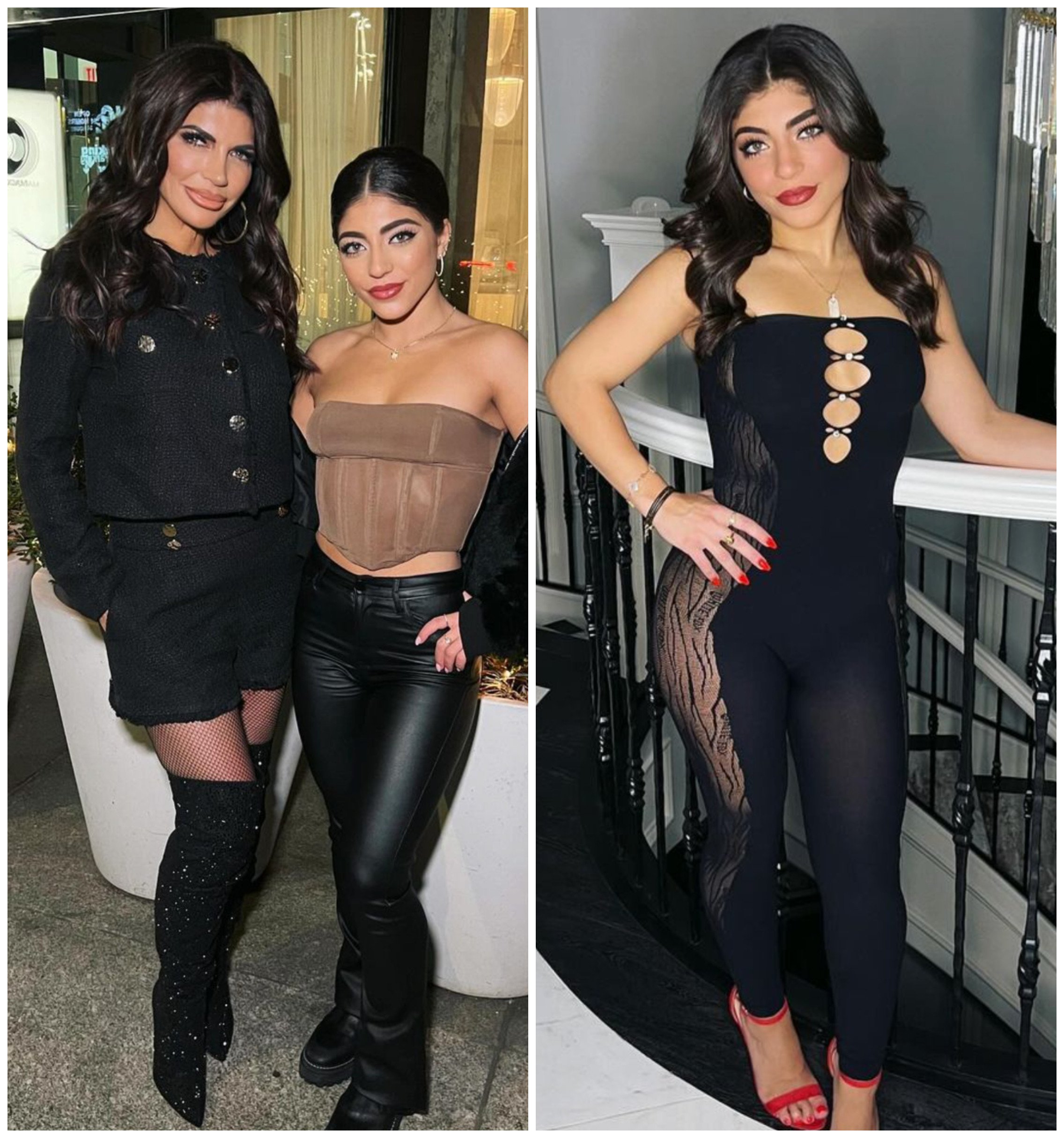 The Real Housewives of New Jersey star Teresa Giudice with her daughter, Milania Giudice. Photos: @milania.ggiudice/Instagram