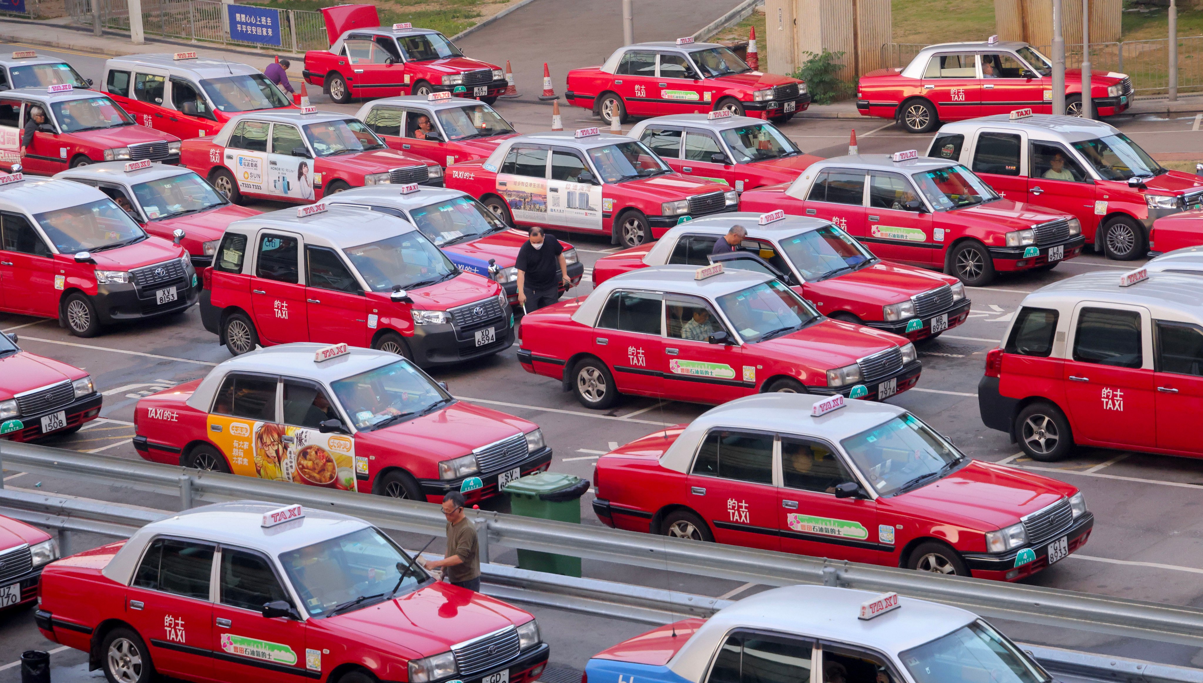 Hong Kong taxi drivers have long complained about their business being taken by Uber. Photo: May Tse