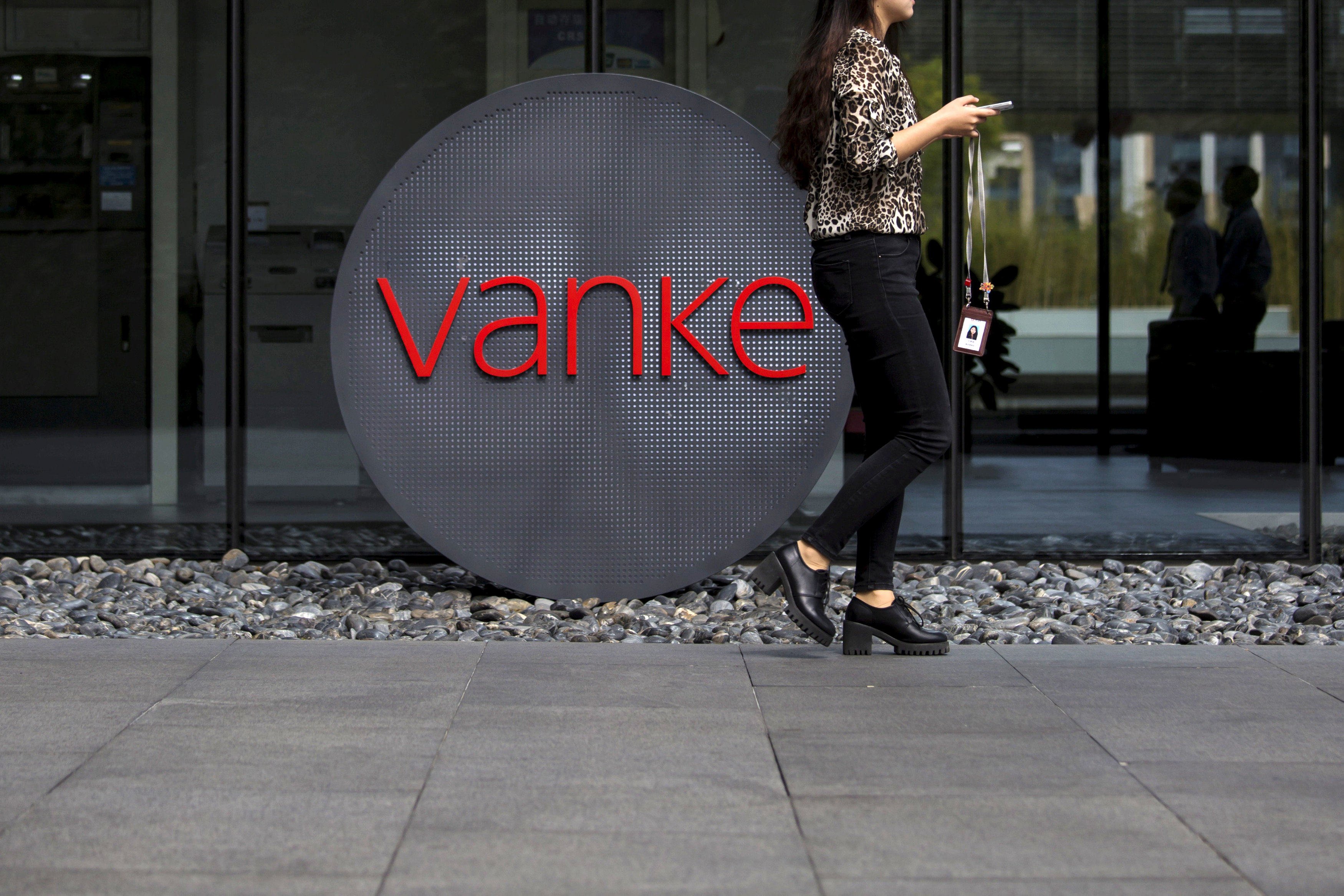 China Vanke was one of many major developers that ran into serious liquidity problems when the authorities imposed Beijing’s ‘three red lines’ restrictions to rein in debt in the property sector. Photo: Reuters