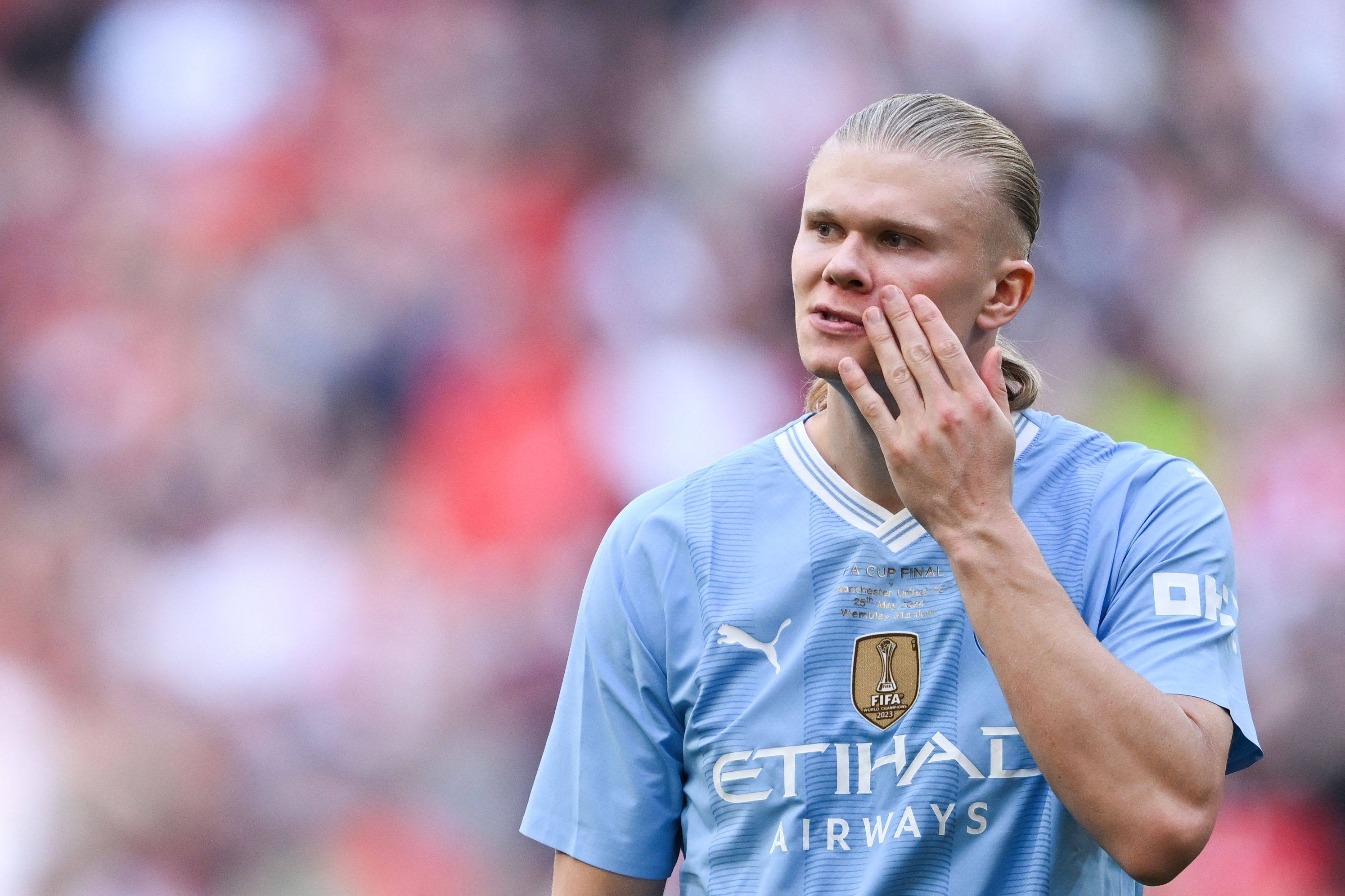 Is Erling Haaland really leaving Manchester City to sign for South American champions Fluminense? Photo: AFP