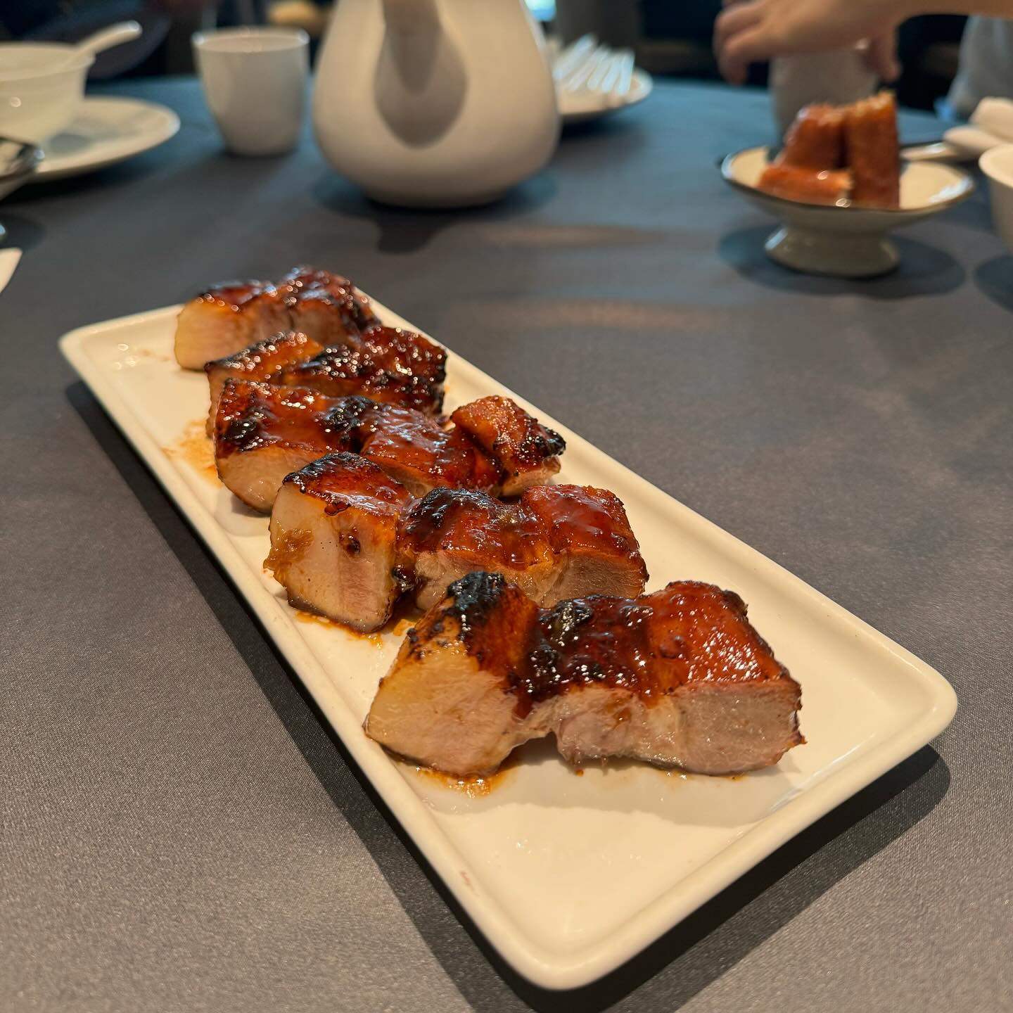 A plate of The Chairman’s char siu. Photo: Instagram/@syllawskitchen
